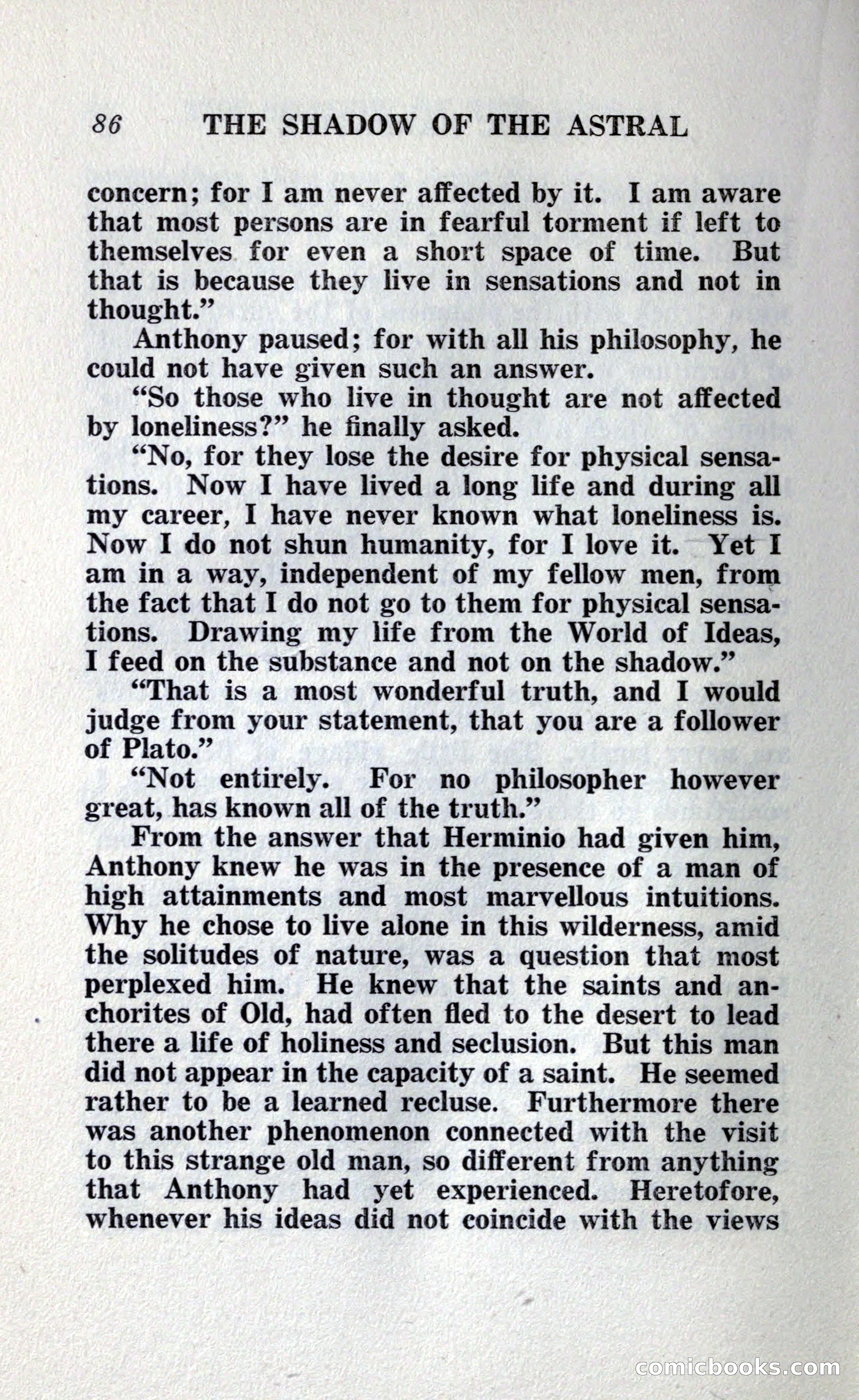 The Shadow of the Astral: A Mystic Narrative — page 92 of 348