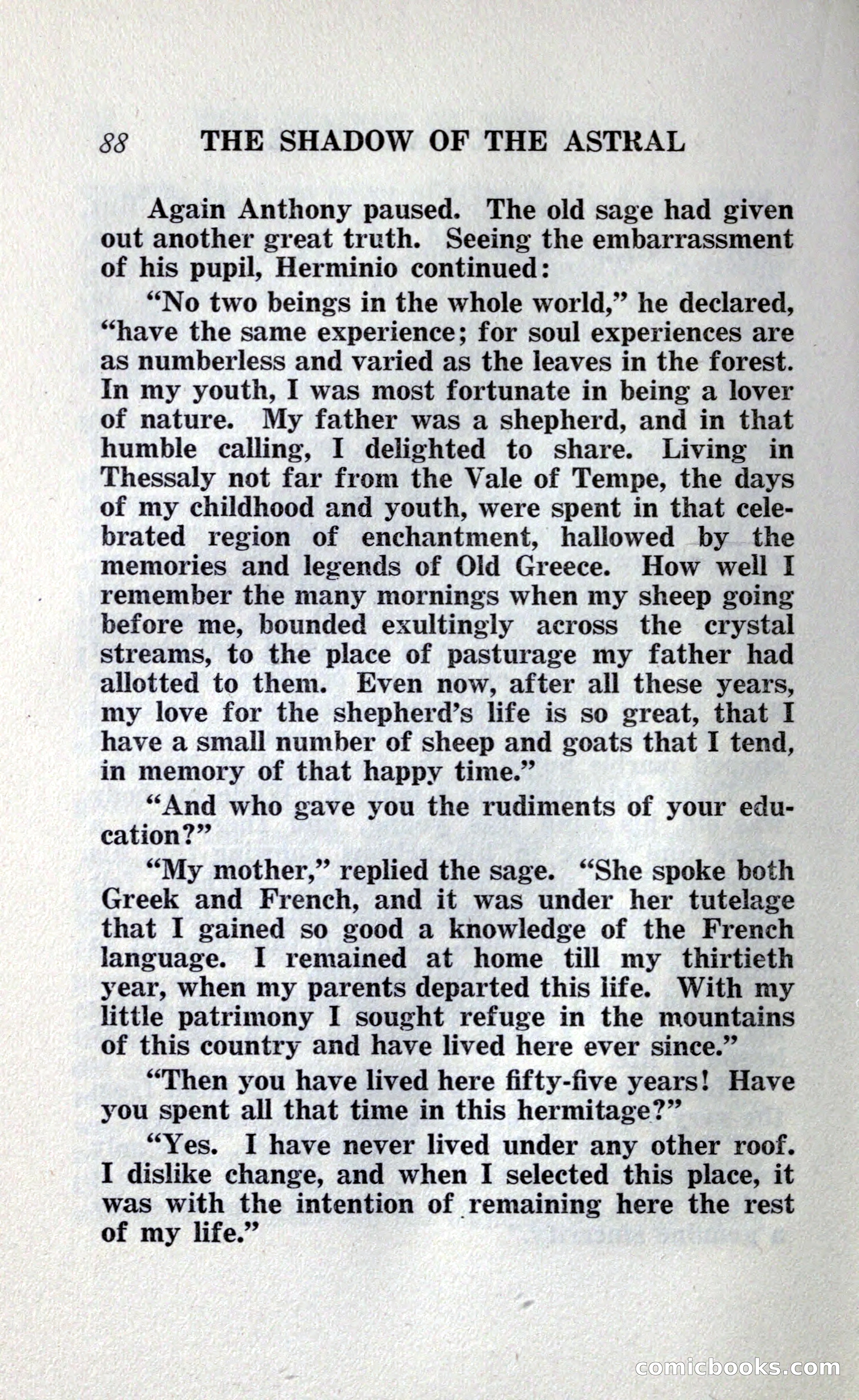 The Shadow of the Astral: A Mystic Narrative — page 94 of 348