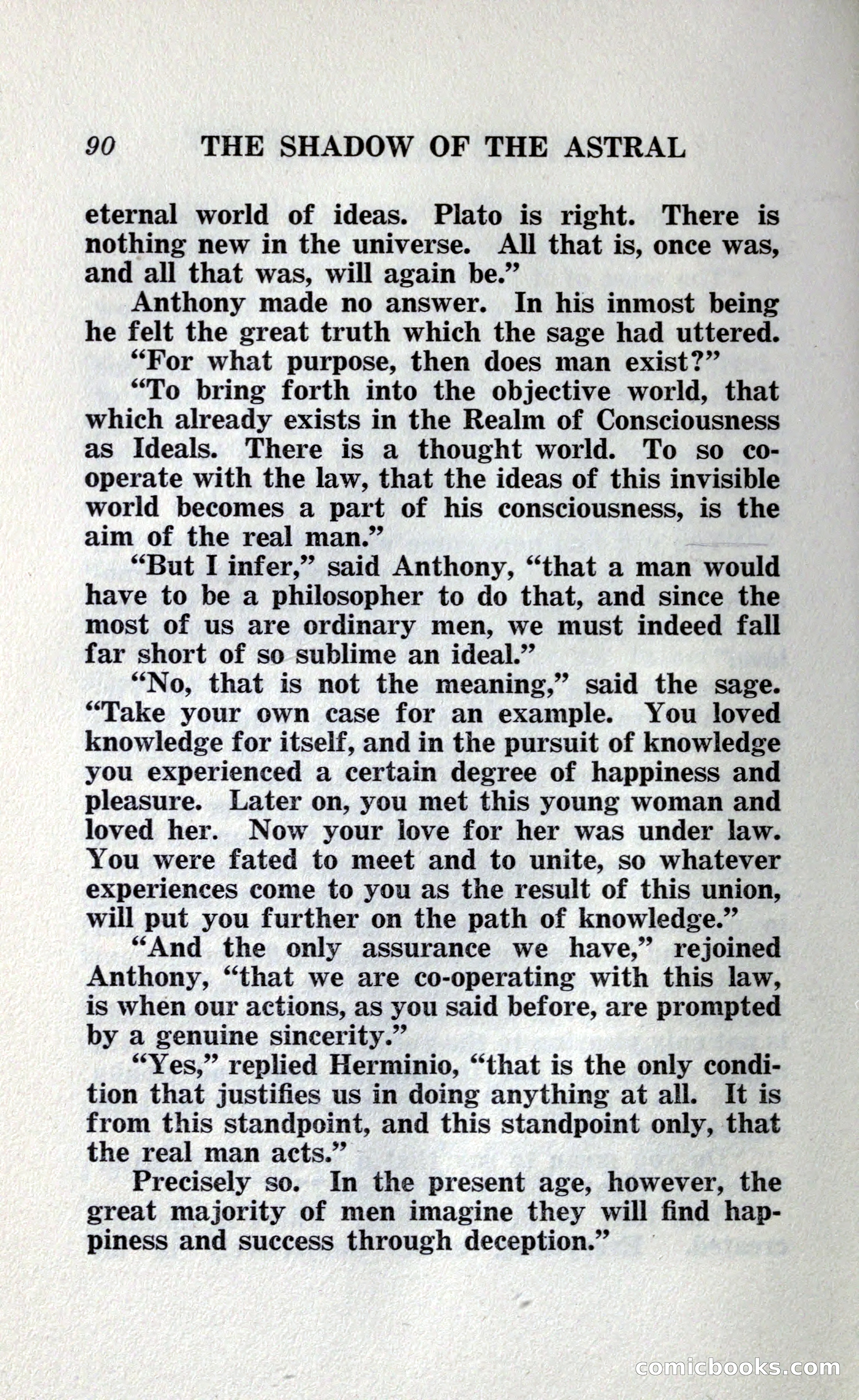The Shadow of the Astral: A Mystic Narrative — page 96 of 348