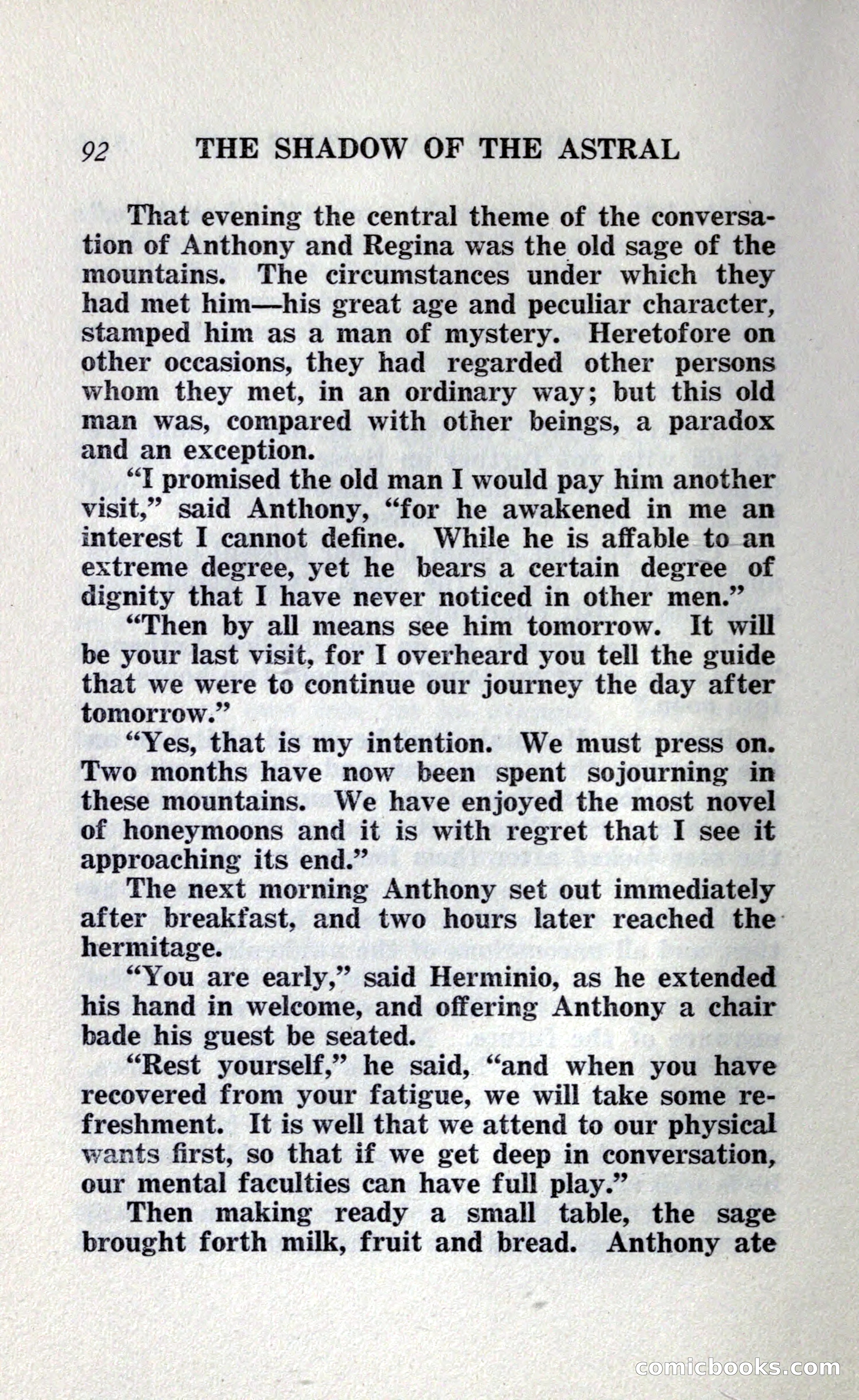 The Shadow of the Astral: A Mystic Narrative — page 98 of 348