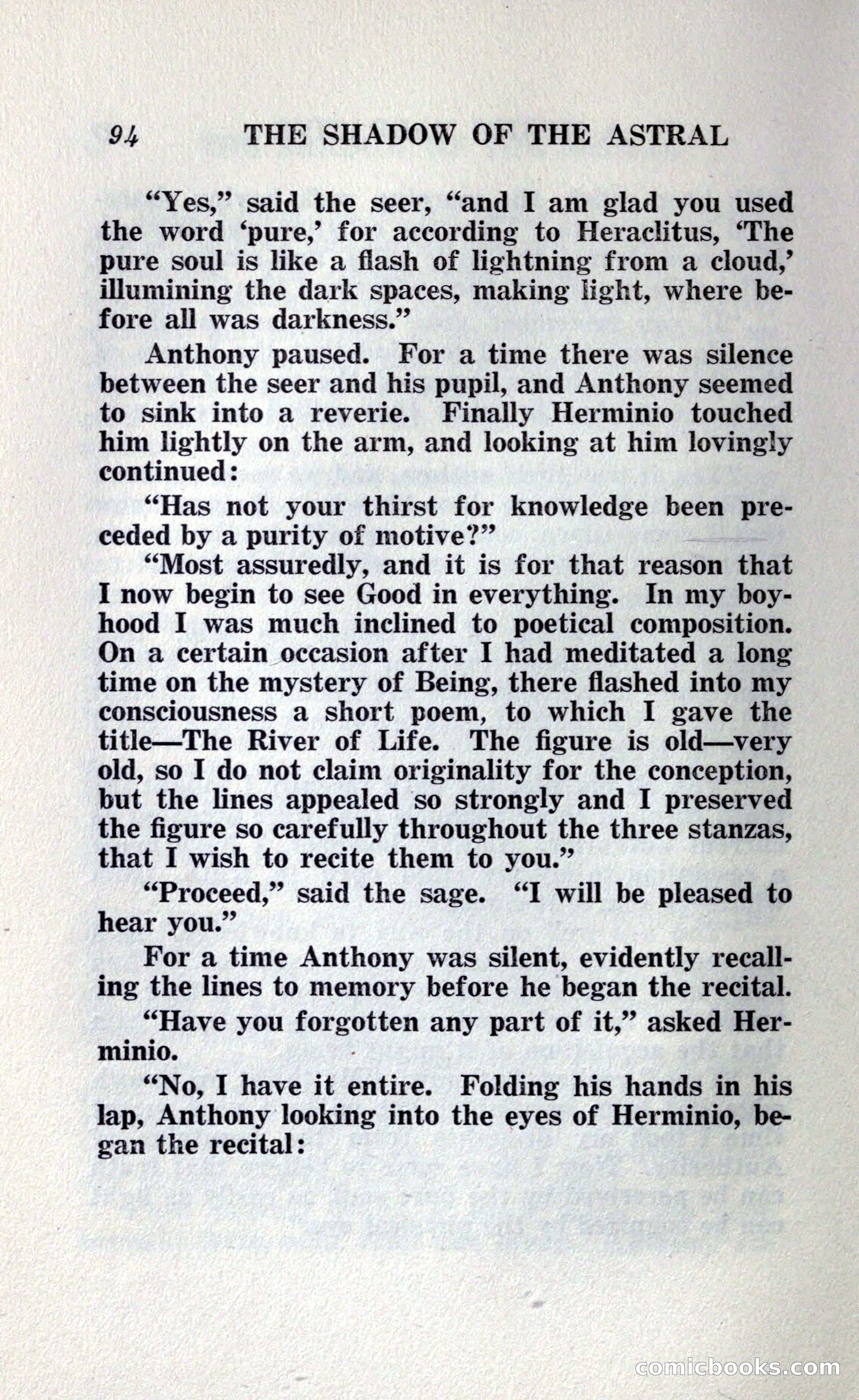 The Shadow of the Astral: A Mystic Narrative — page 100 of 348