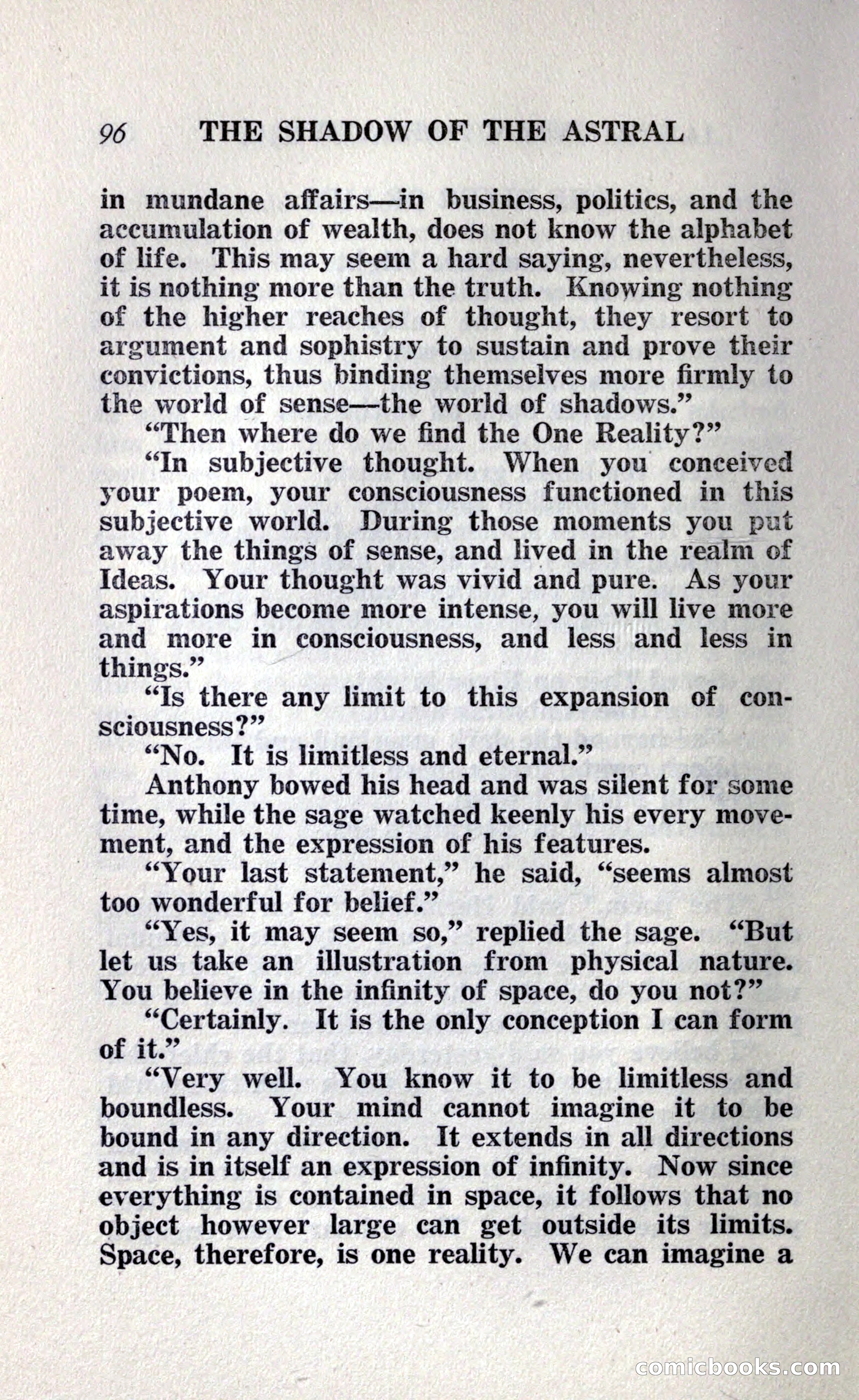 The Shadow of the Astral: A Mystic Narrative — page 102 of 348