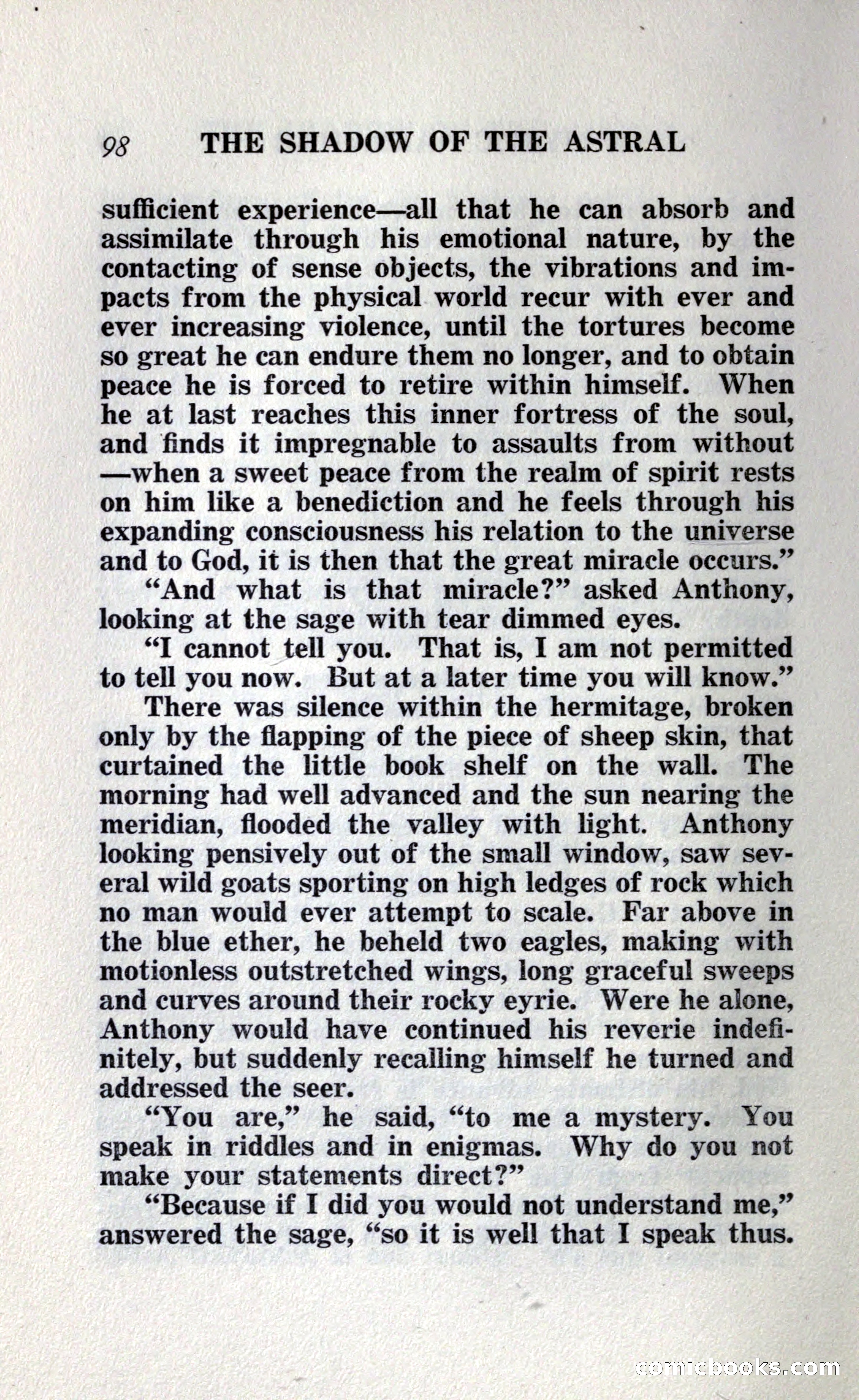 The Shadow of the Astral: A Mystic Narrative — page 104 of 348