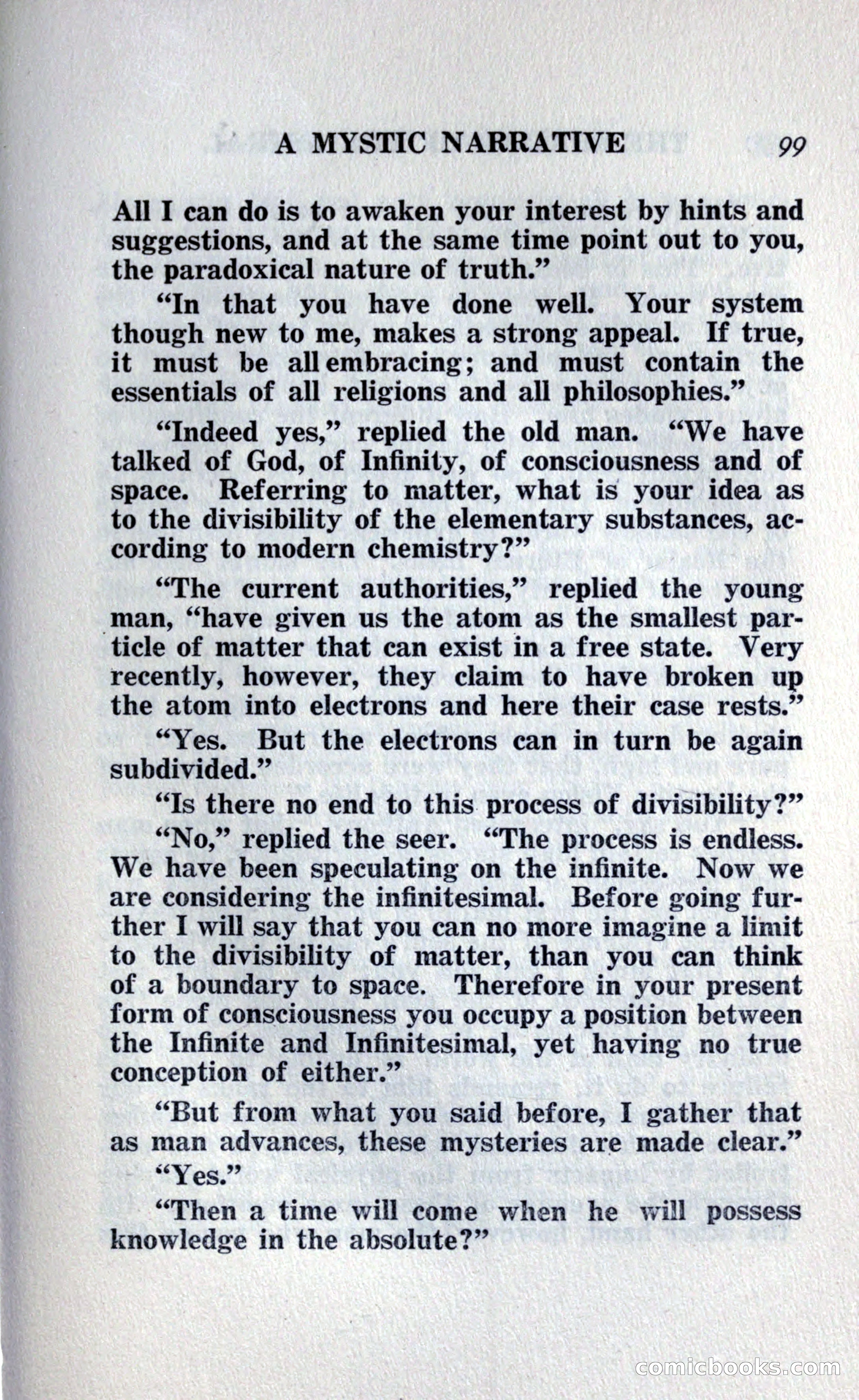 The Shadow of the Astral: A Mystic Narrative — page 105 of 348
