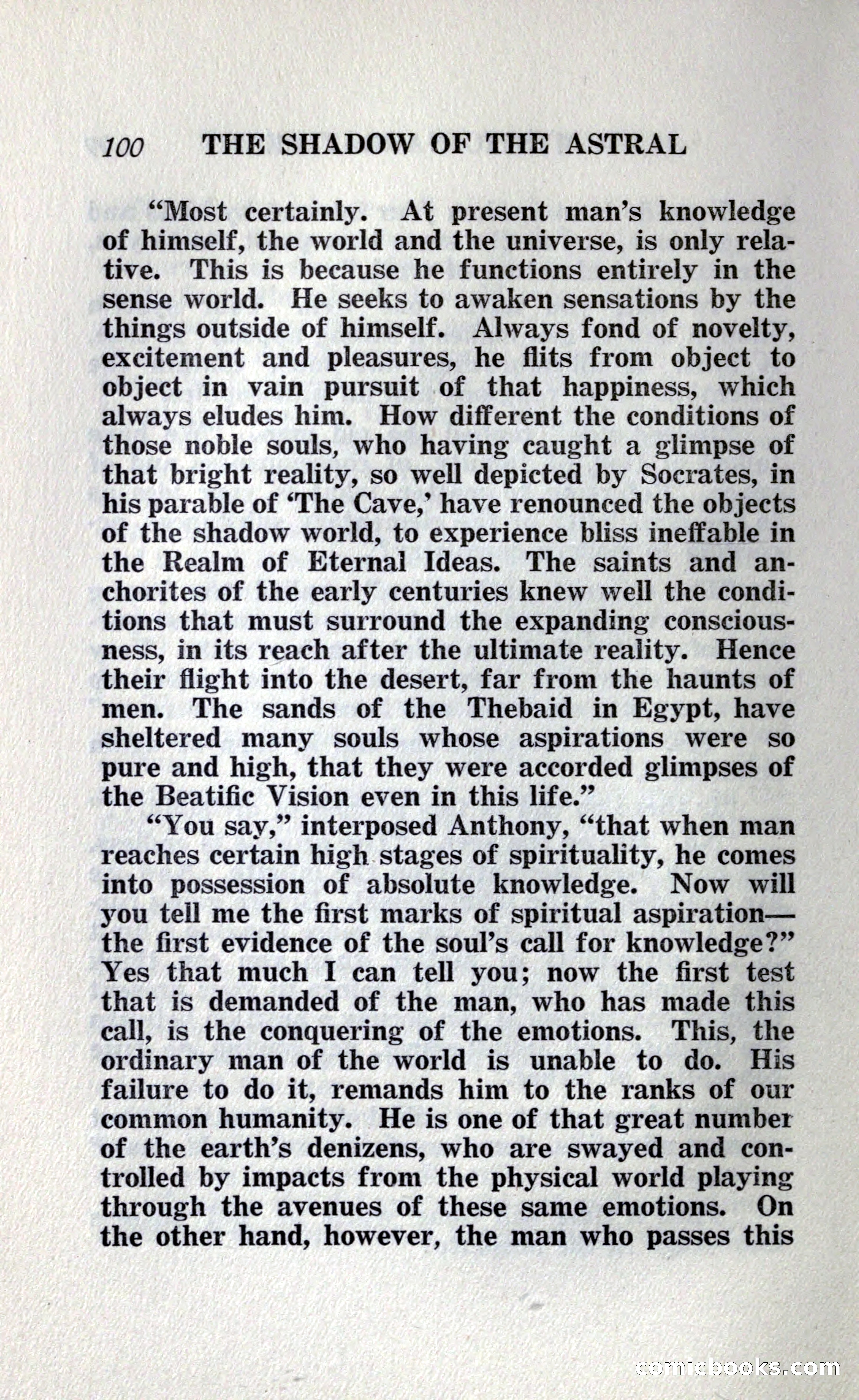 The Shadow of the Astral: A Mystic Narrative — page 106 of 348