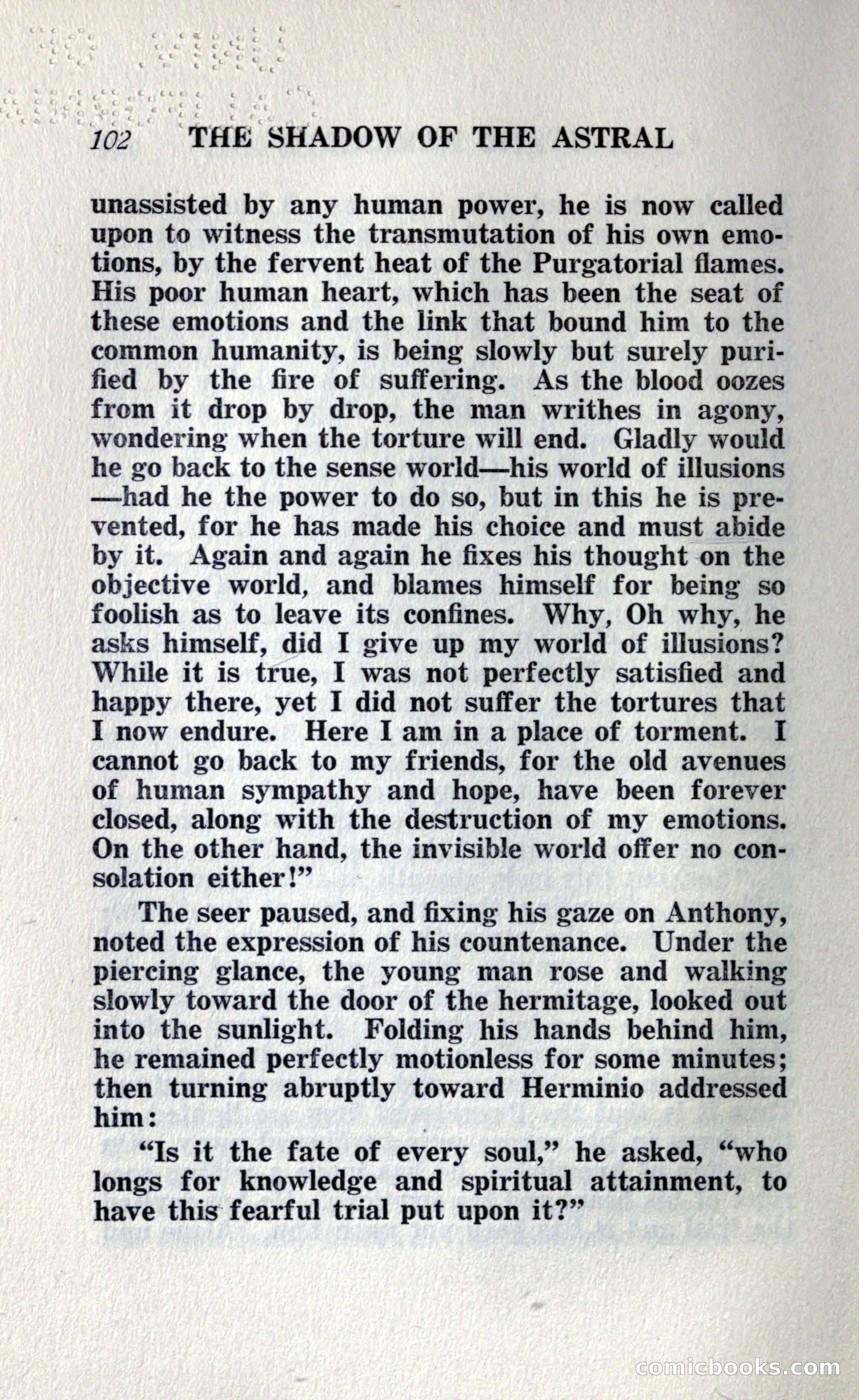 The Shadow of the Astral: A Mystic Narrative — page 108 of 348
