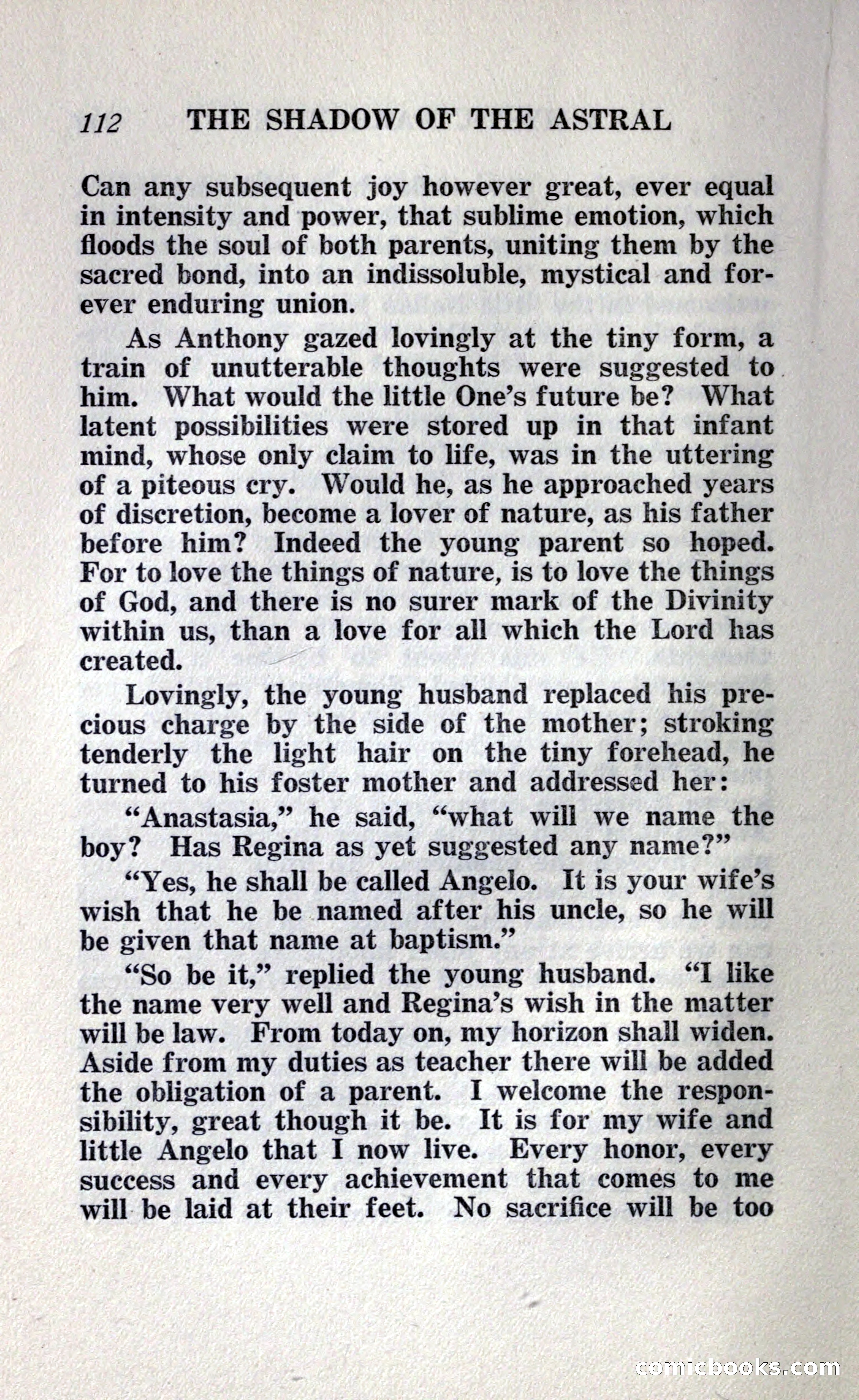 The Shadow of the Astral: A Mystic Narrative — page 118 of 348