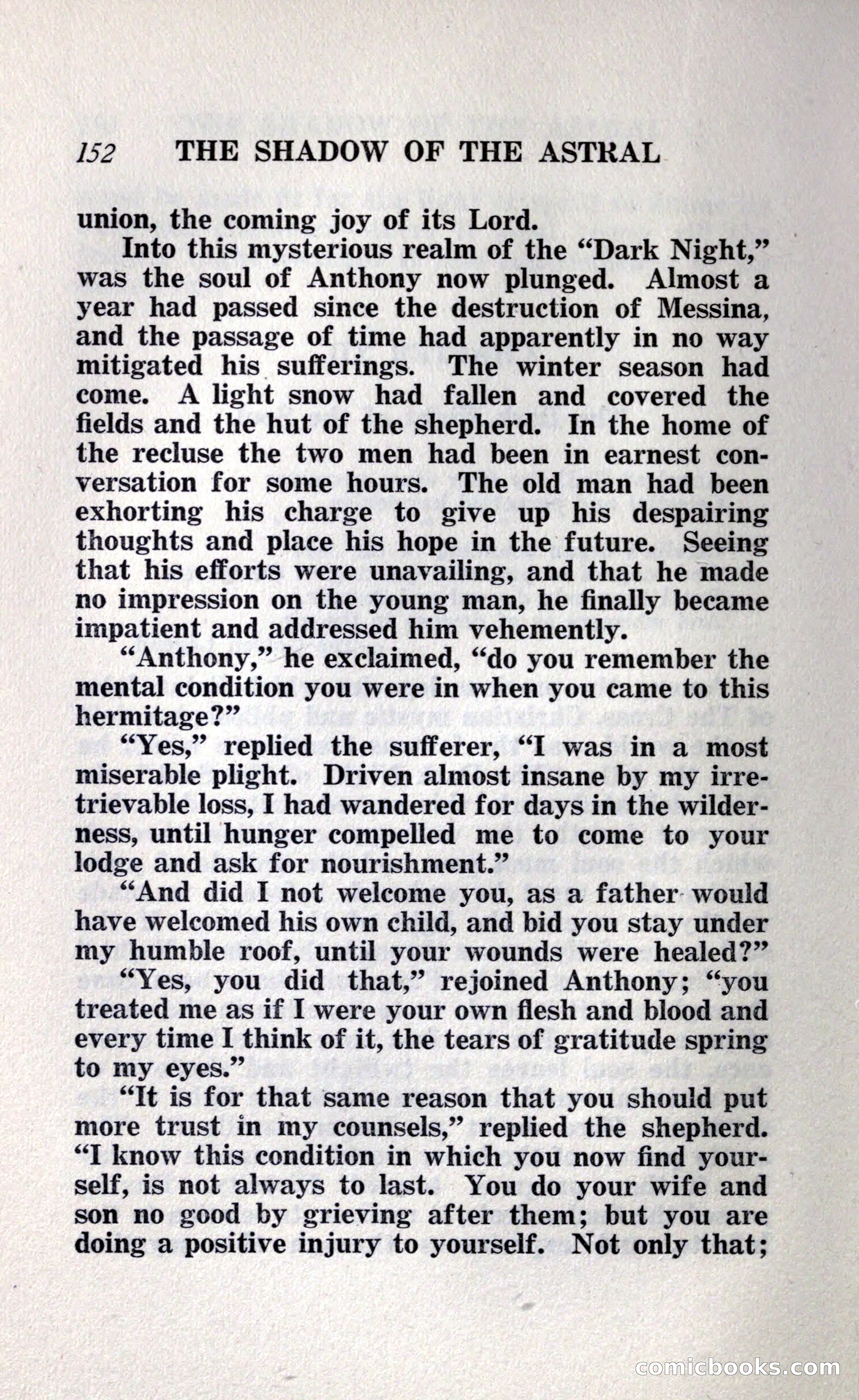The Shadow of the Astral: A Mystic Narrative — page 158 of 348