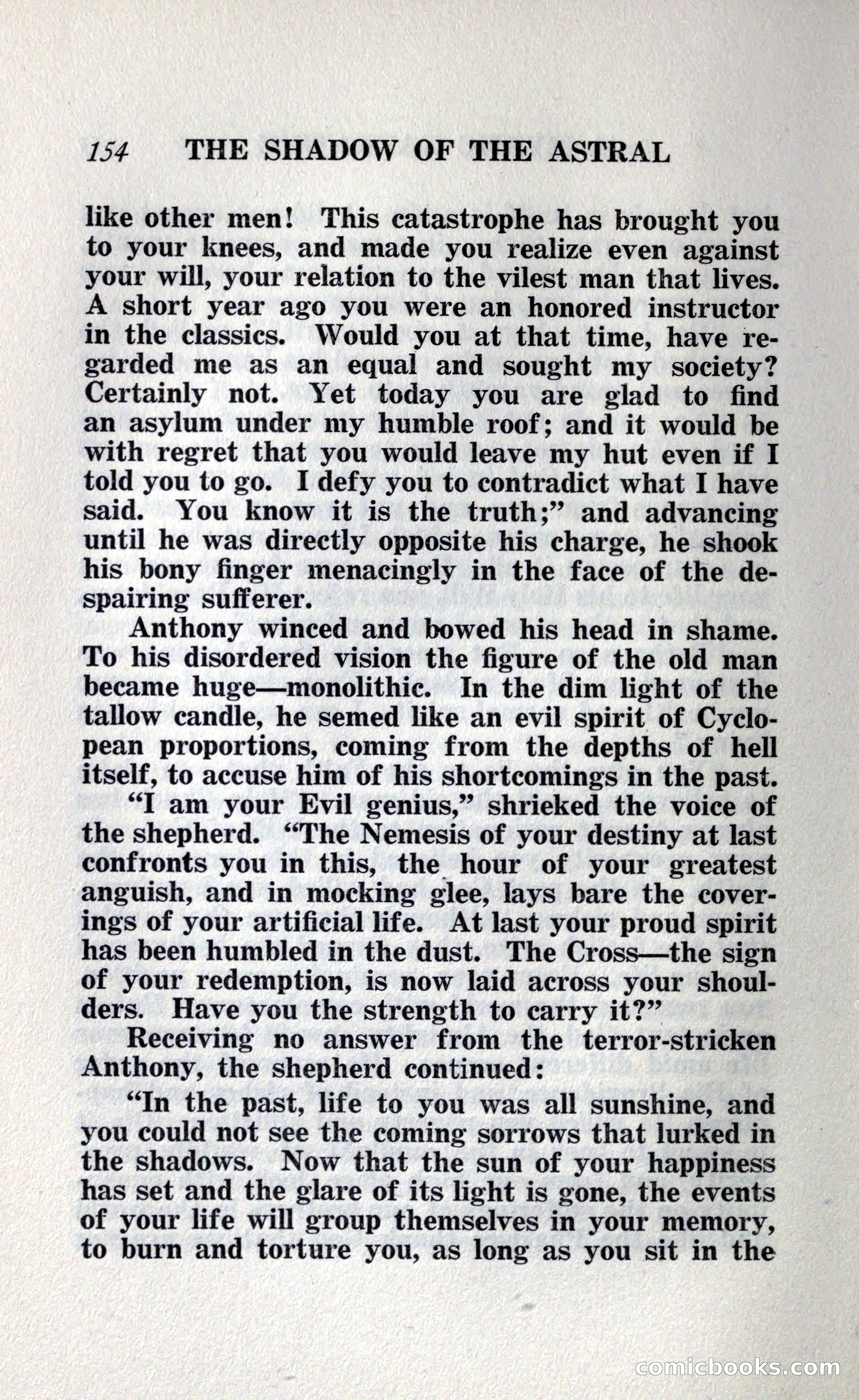 The Shadow of the Astral: A Mystic Narrative — page 160 of 348