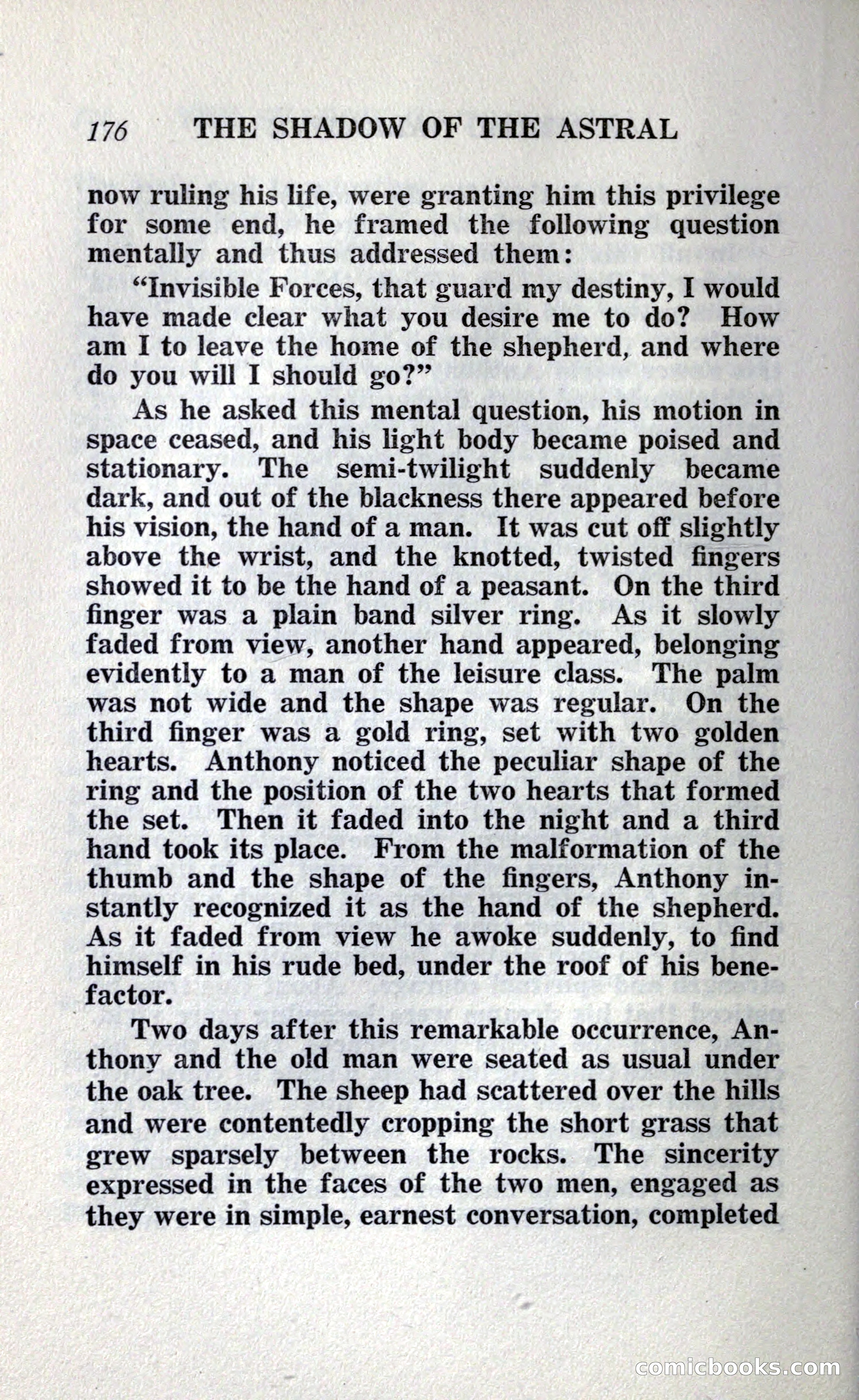 The Shadow of the Astral: A Mystic Narrative — page 182 of 348