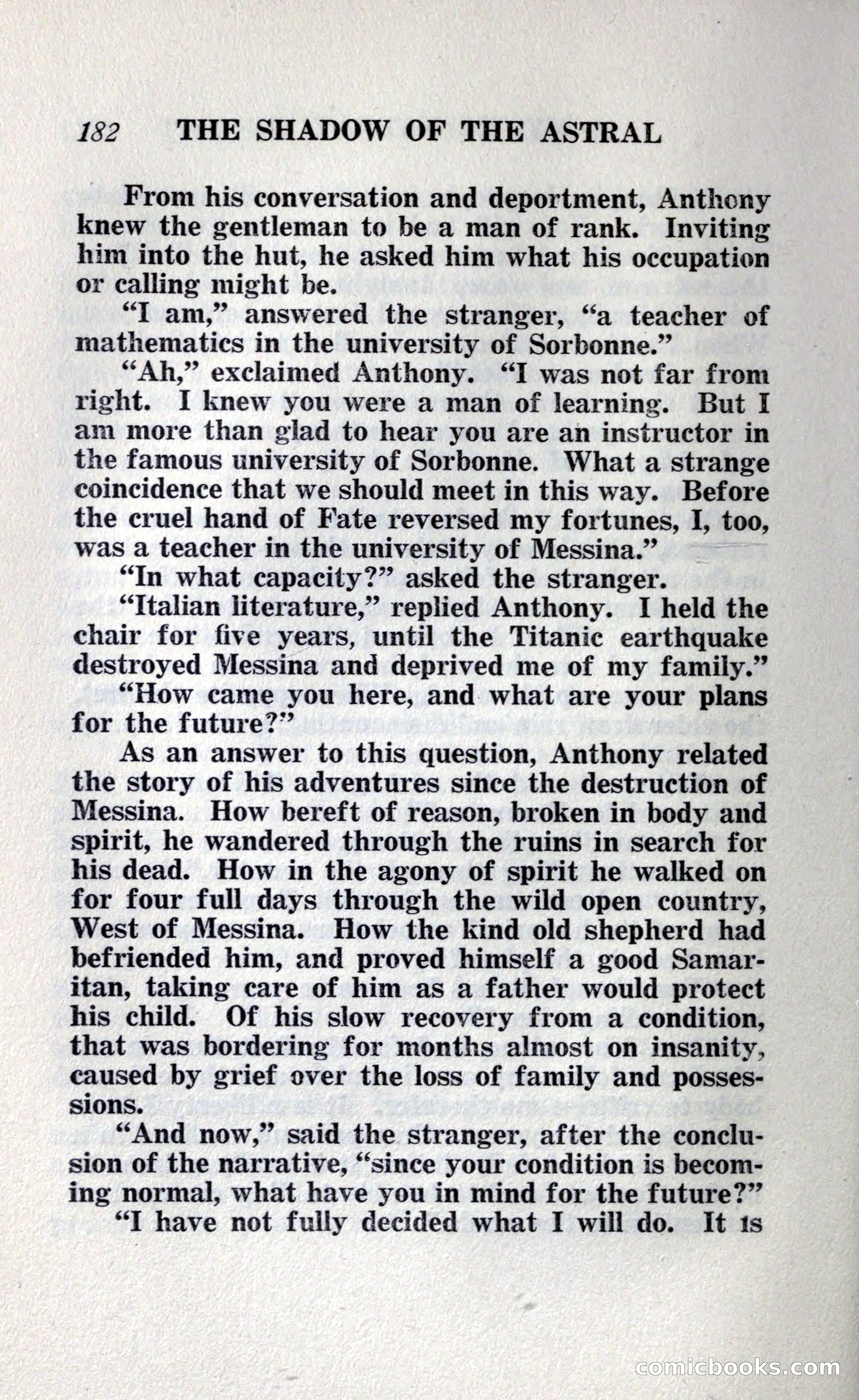 The Shadow of the Astral: A Mystic Narrative — page 188 of 348