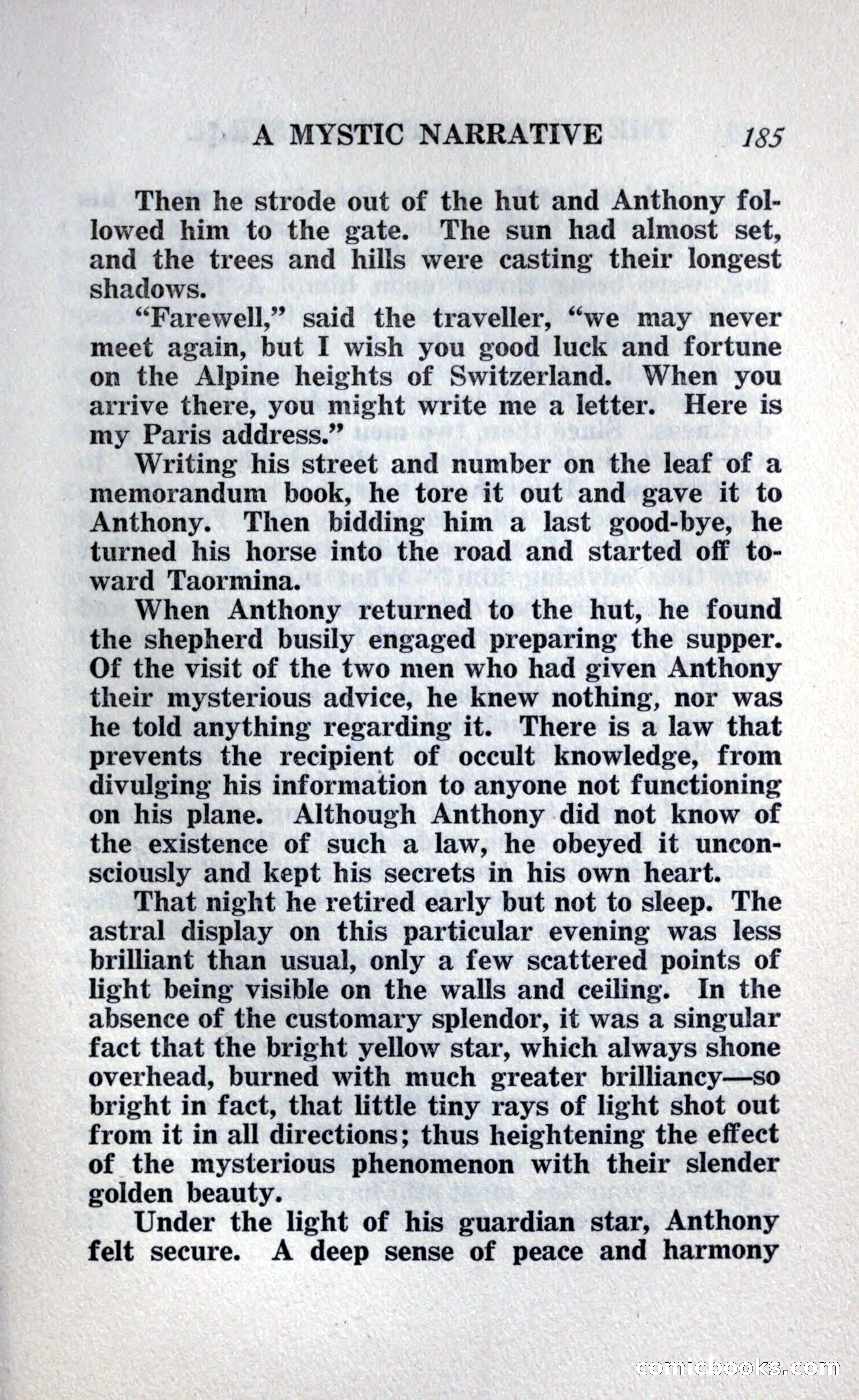 The Shadow of the Astral: A Mystic Narrative — page 191 of 348