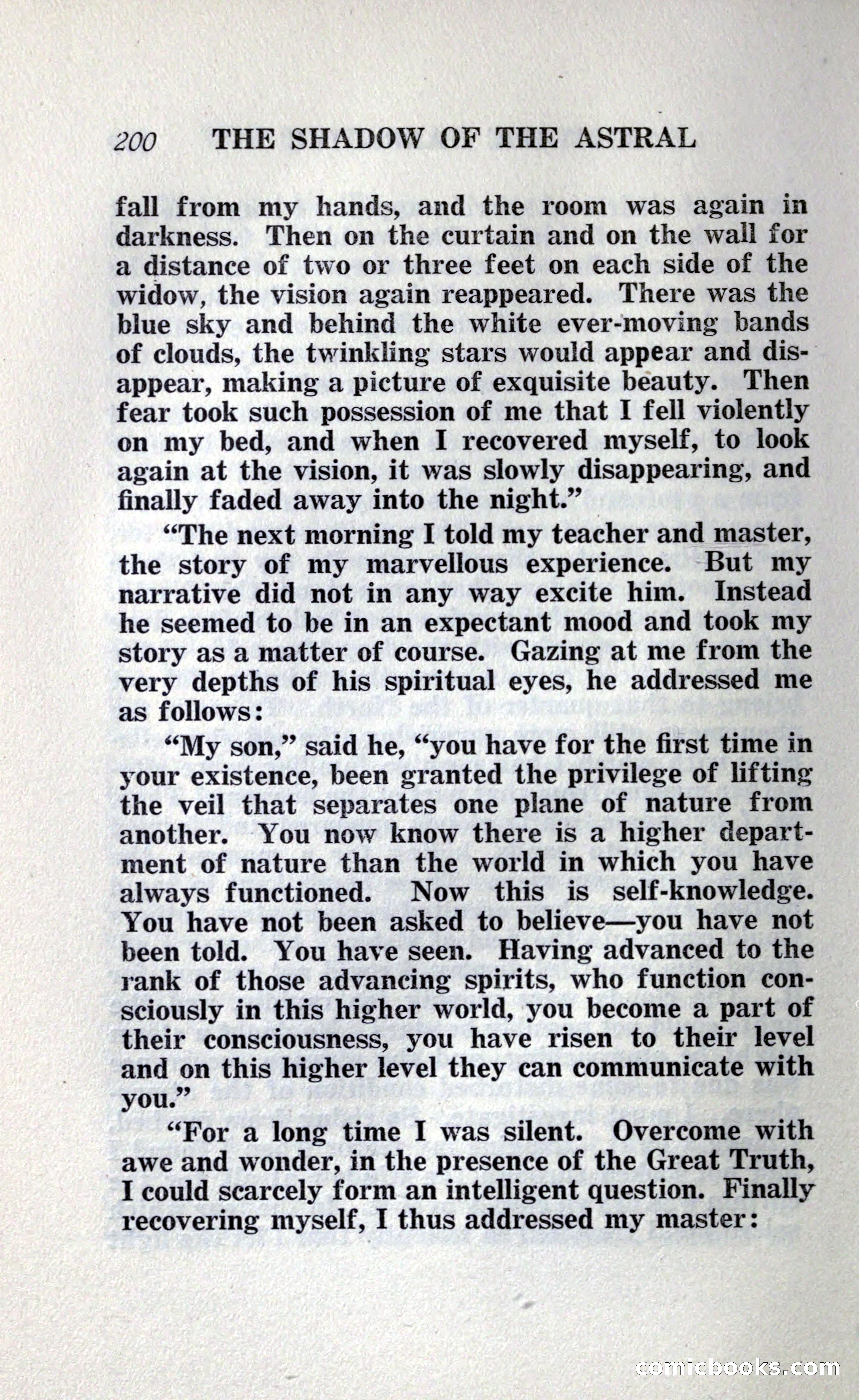 The Shadow of the Astral: A Mystic Narrative — page 206 of 348