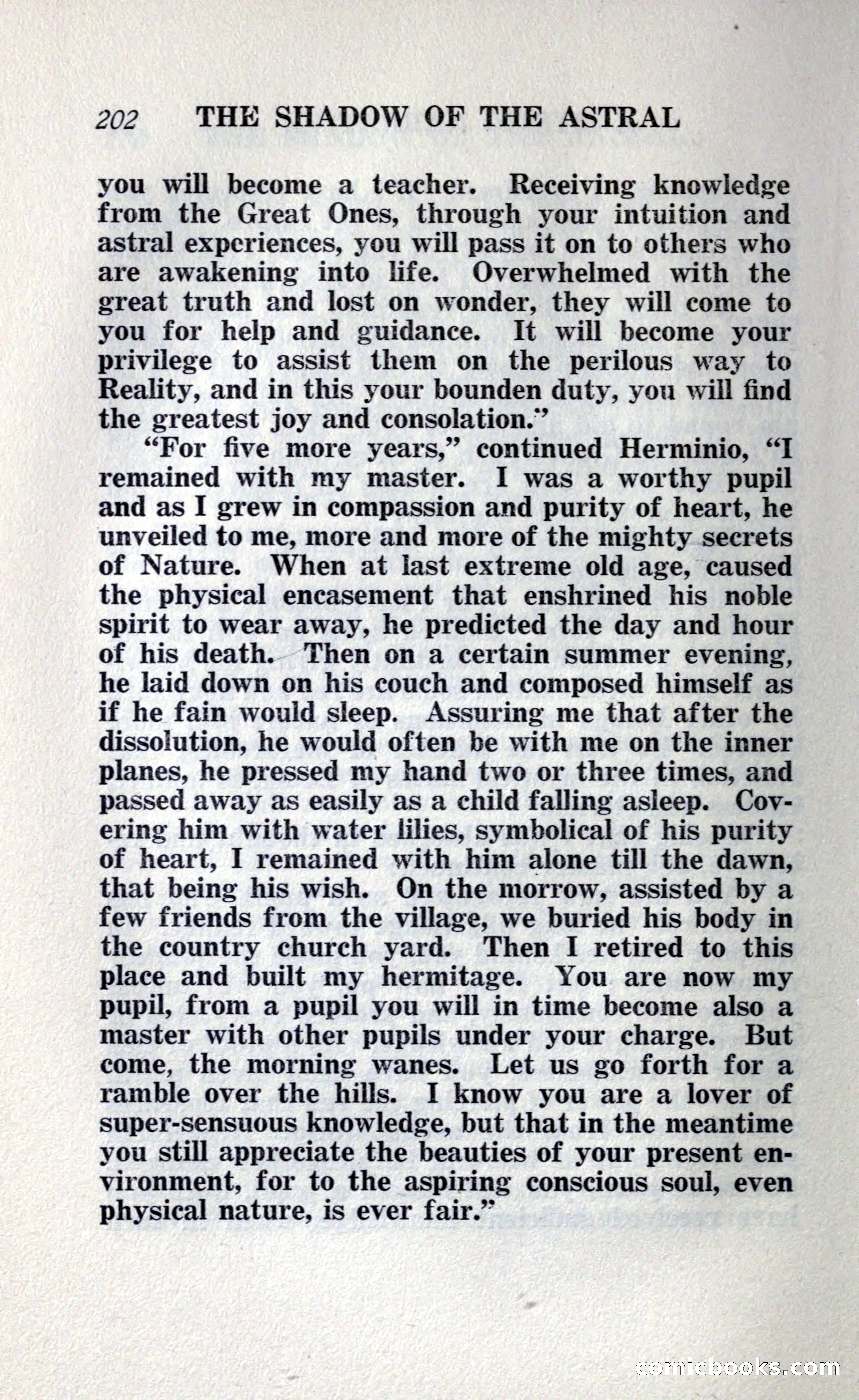 The Shadow of the Astral: A Mystic Narrative — page 208 of 348