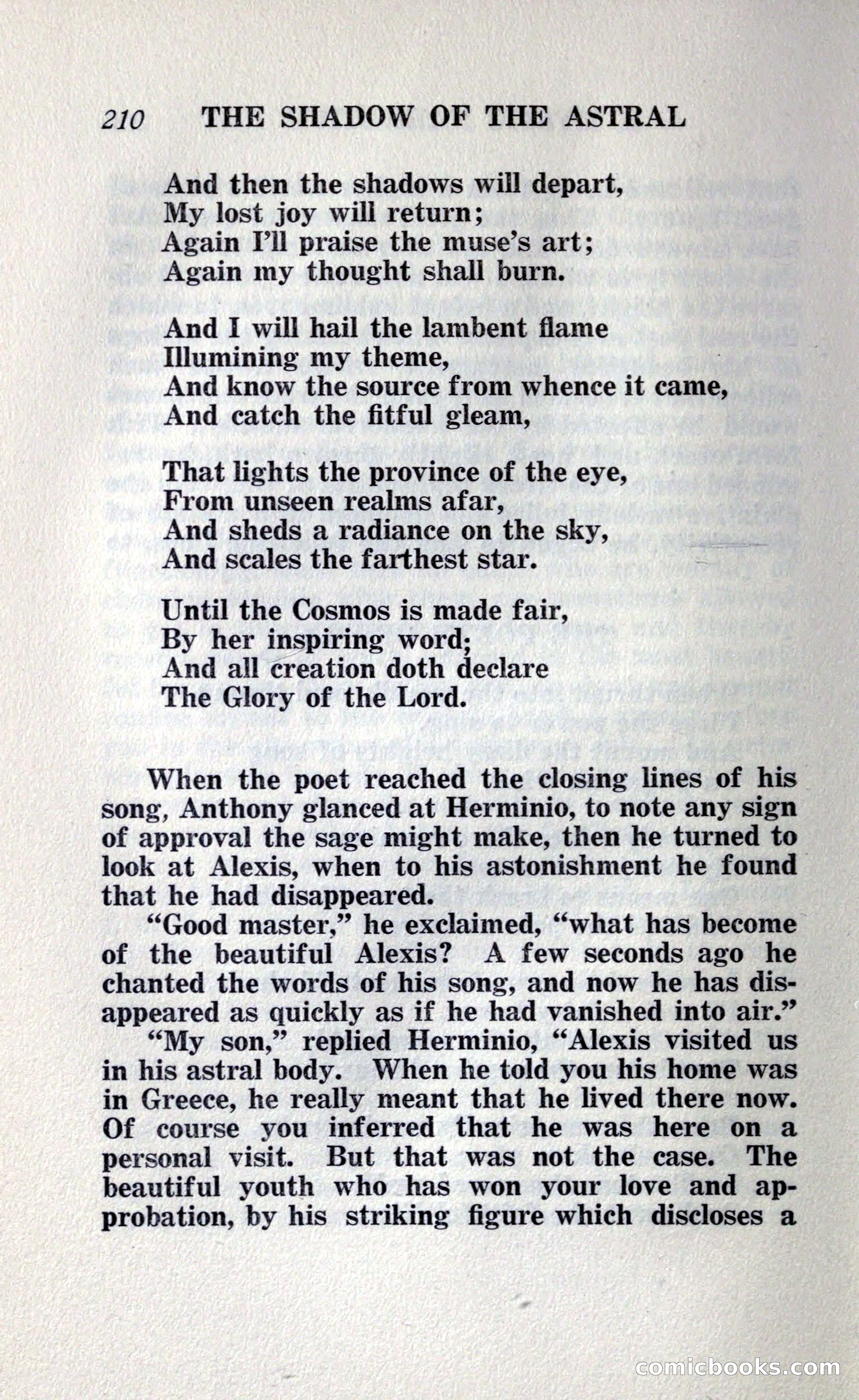 The Shadow of the Astral: A Mystic Narrative — page 216 of 348