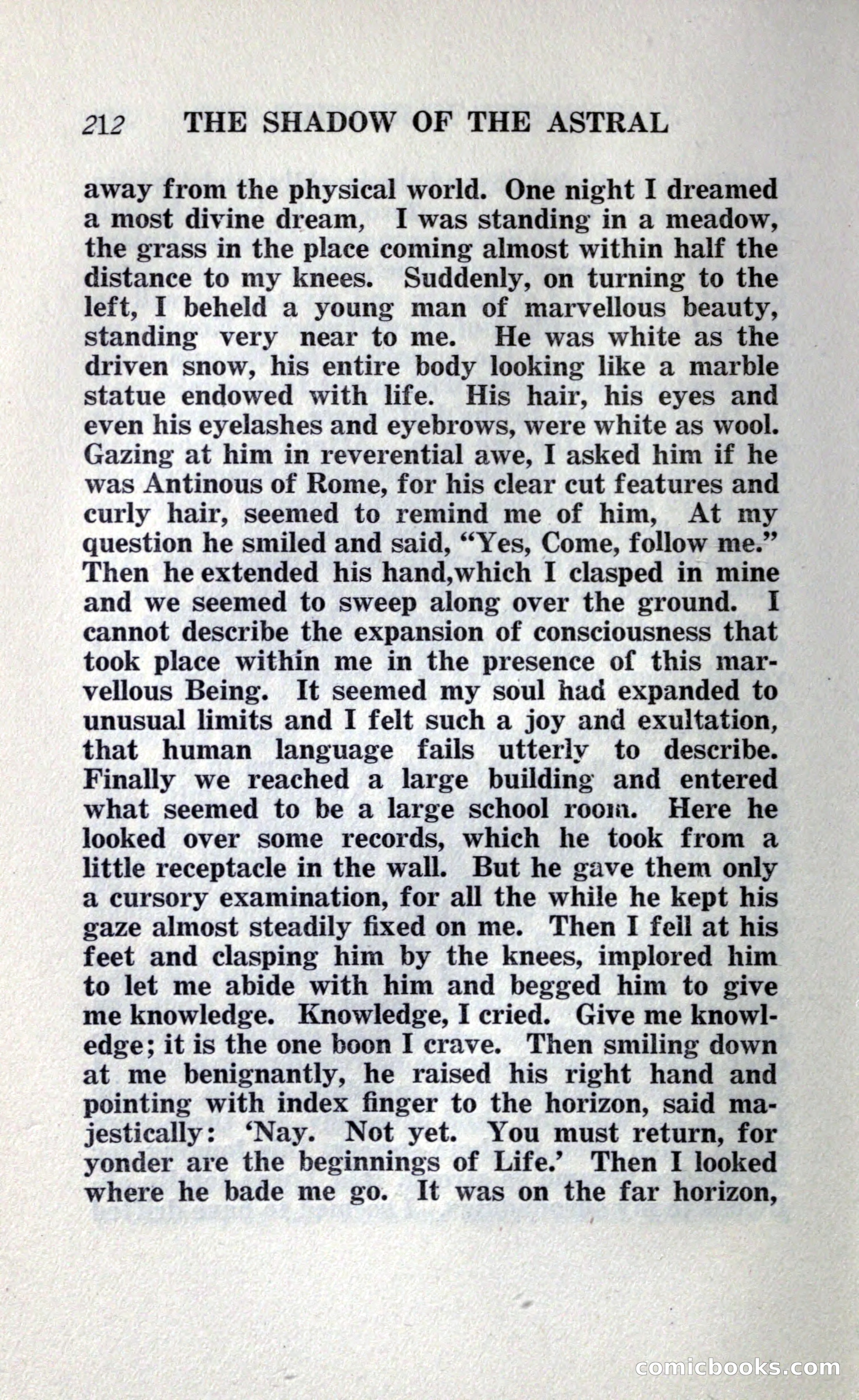 The Shadow of the Astral: A Mystic Narrative — page 218 of 348