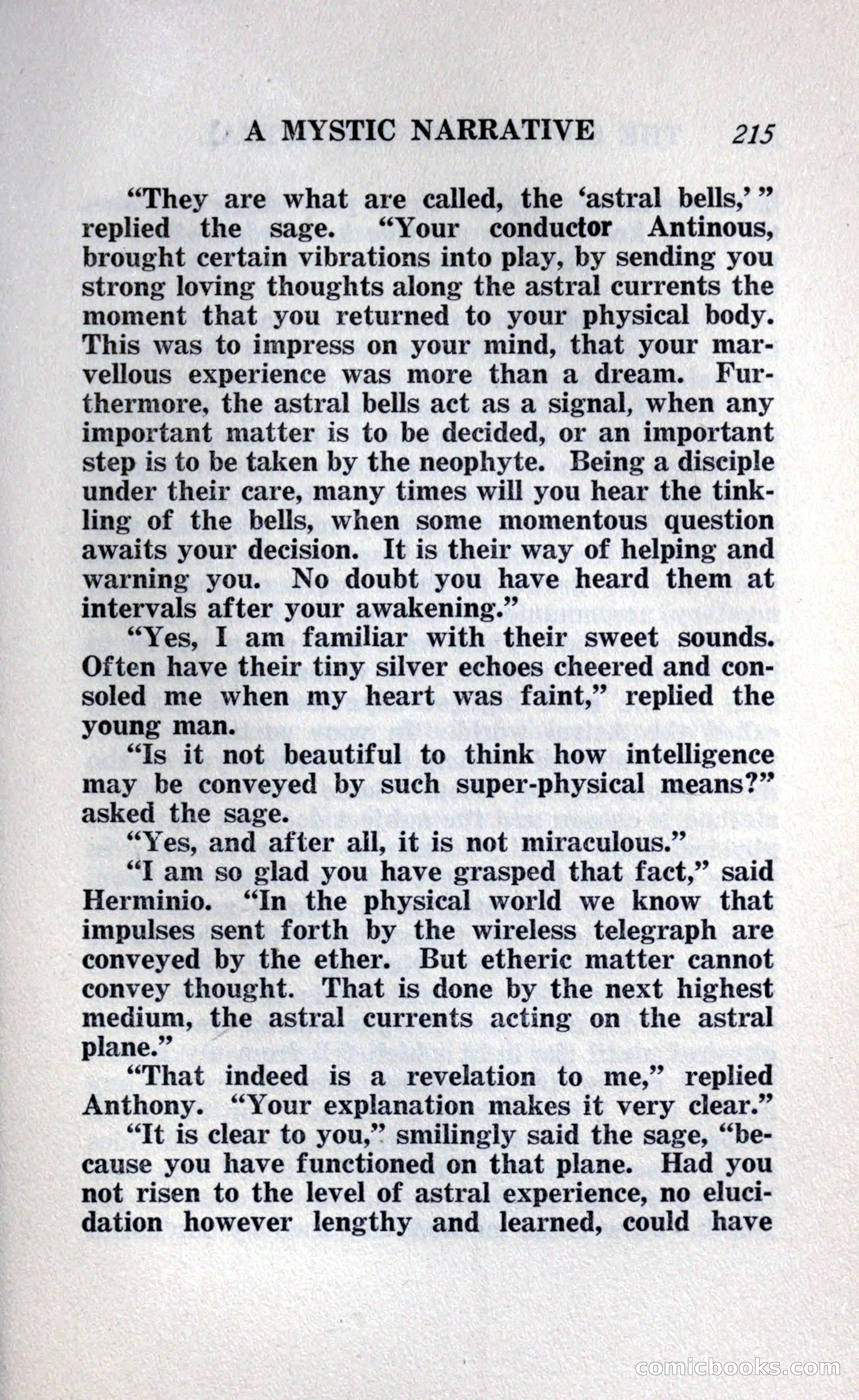 The Shadow of the Astral: A Mystic Narrative — page 221 of 348
