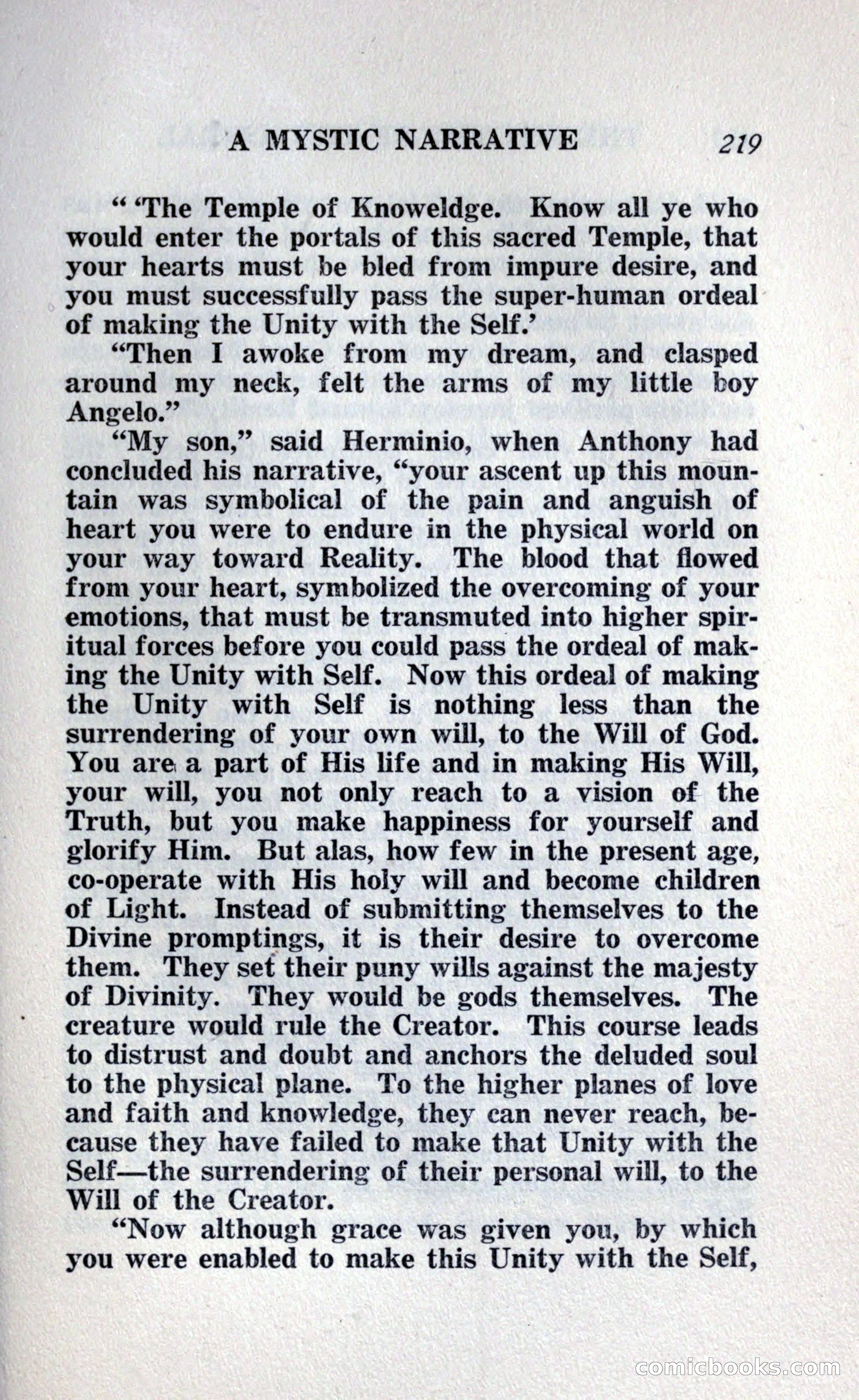 The Shadow of the Astral: A Mystic Narrative — page 225 of 348