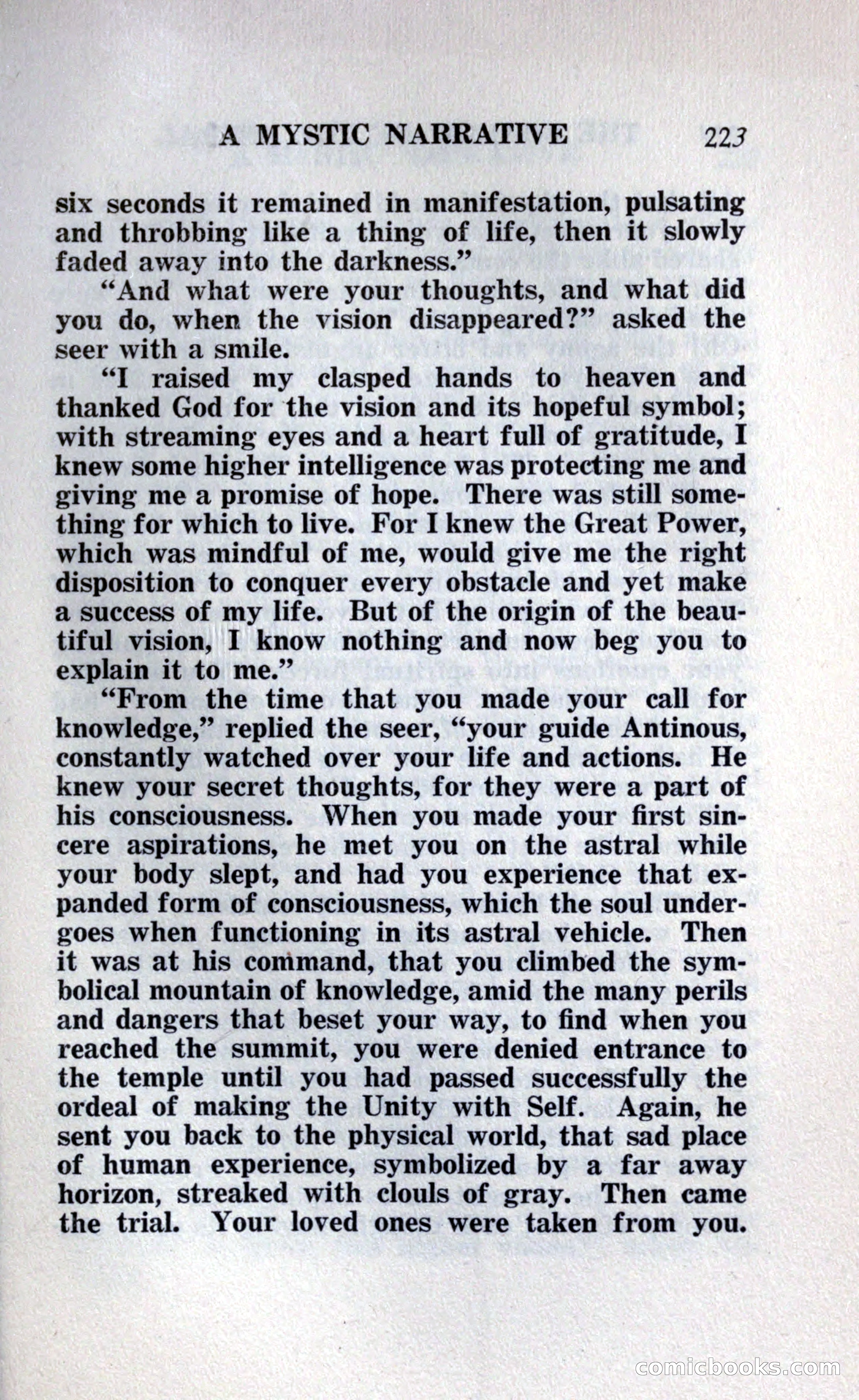 The Shadow of the Astral: A Mystic Narrative — page 229 of 348