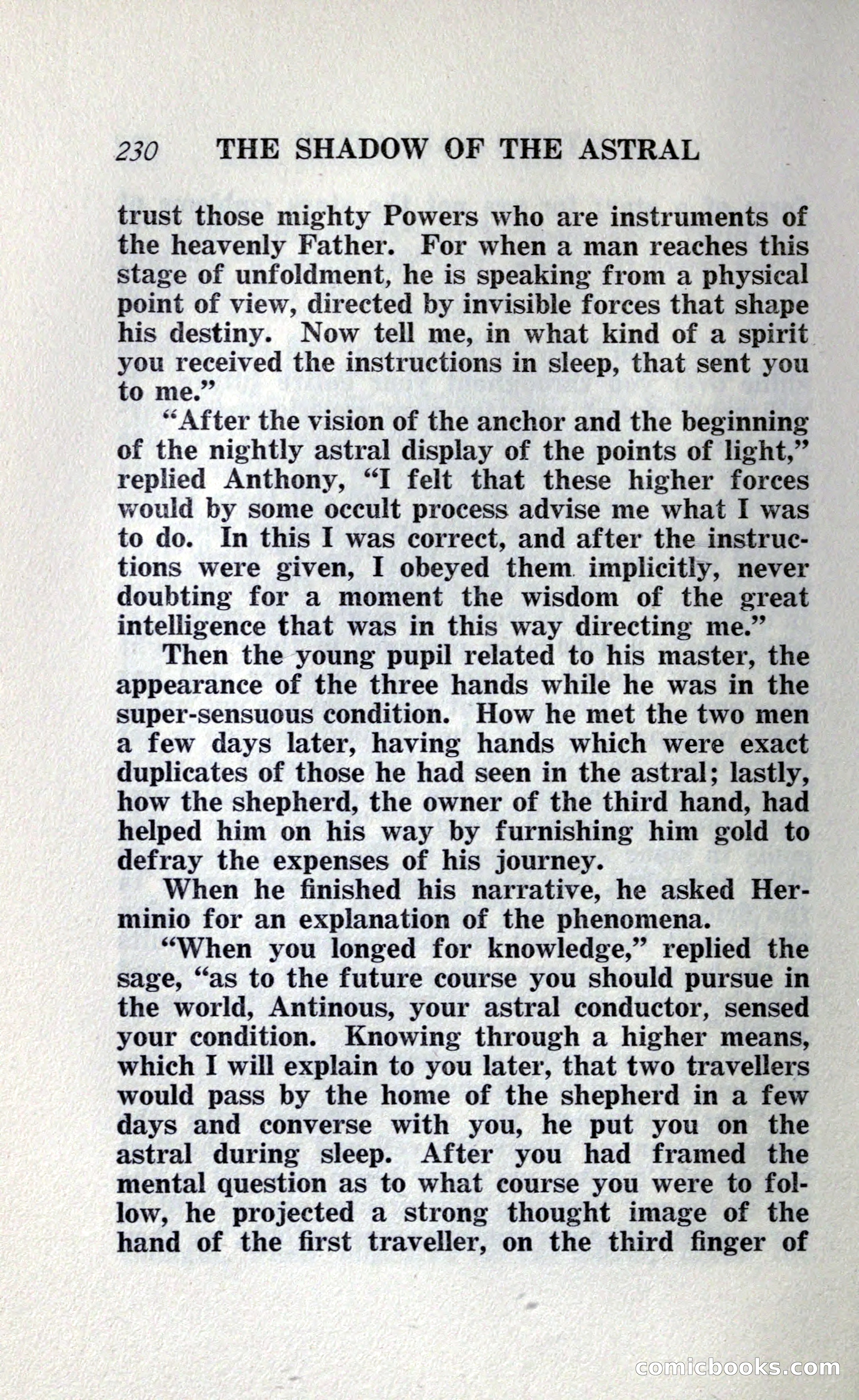 The Shadow of the Astral: A Mystic Narrative — page 236 of 348