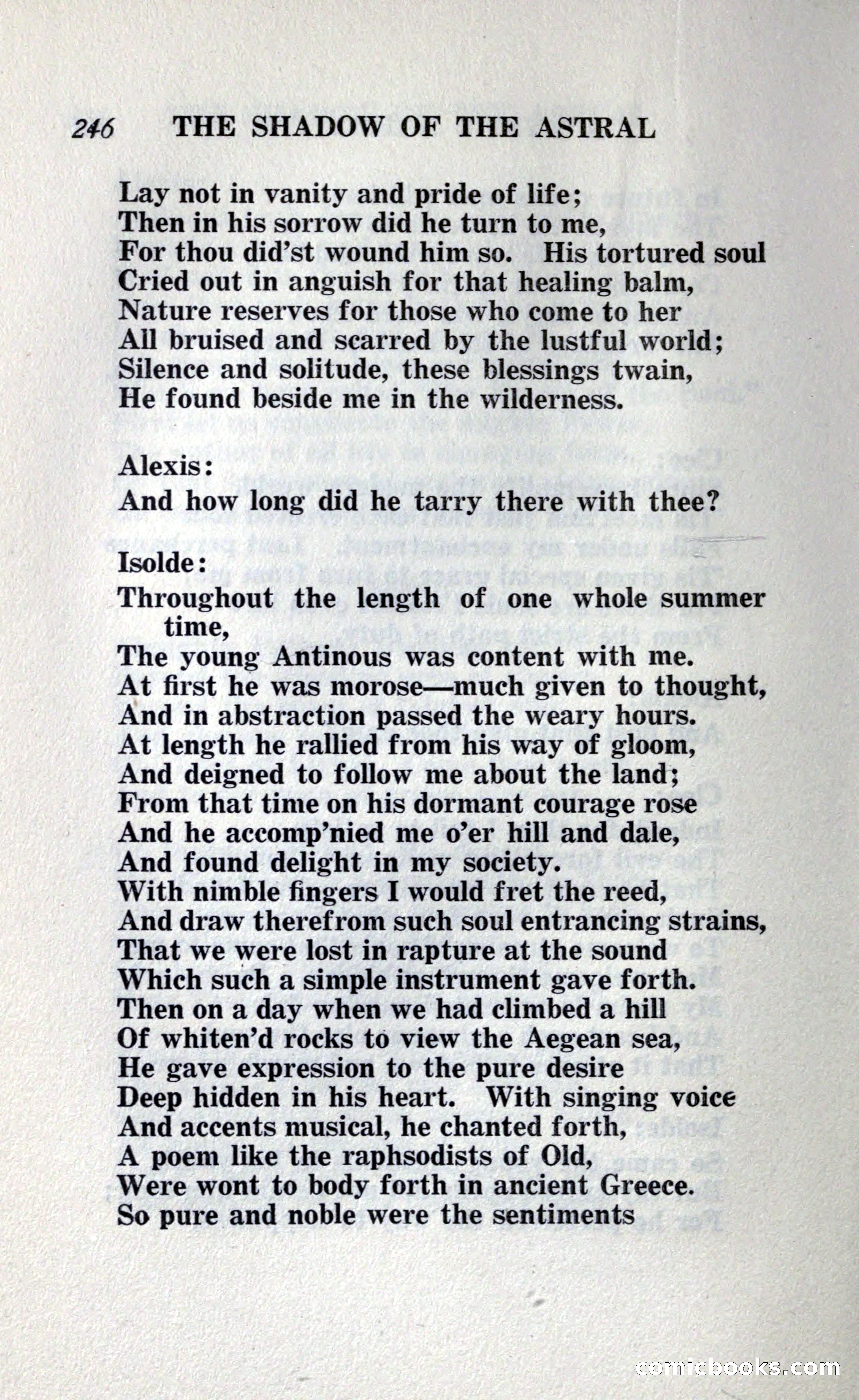 The Shadow of the Astral: A Mystic Narrative — page 252 of 348
