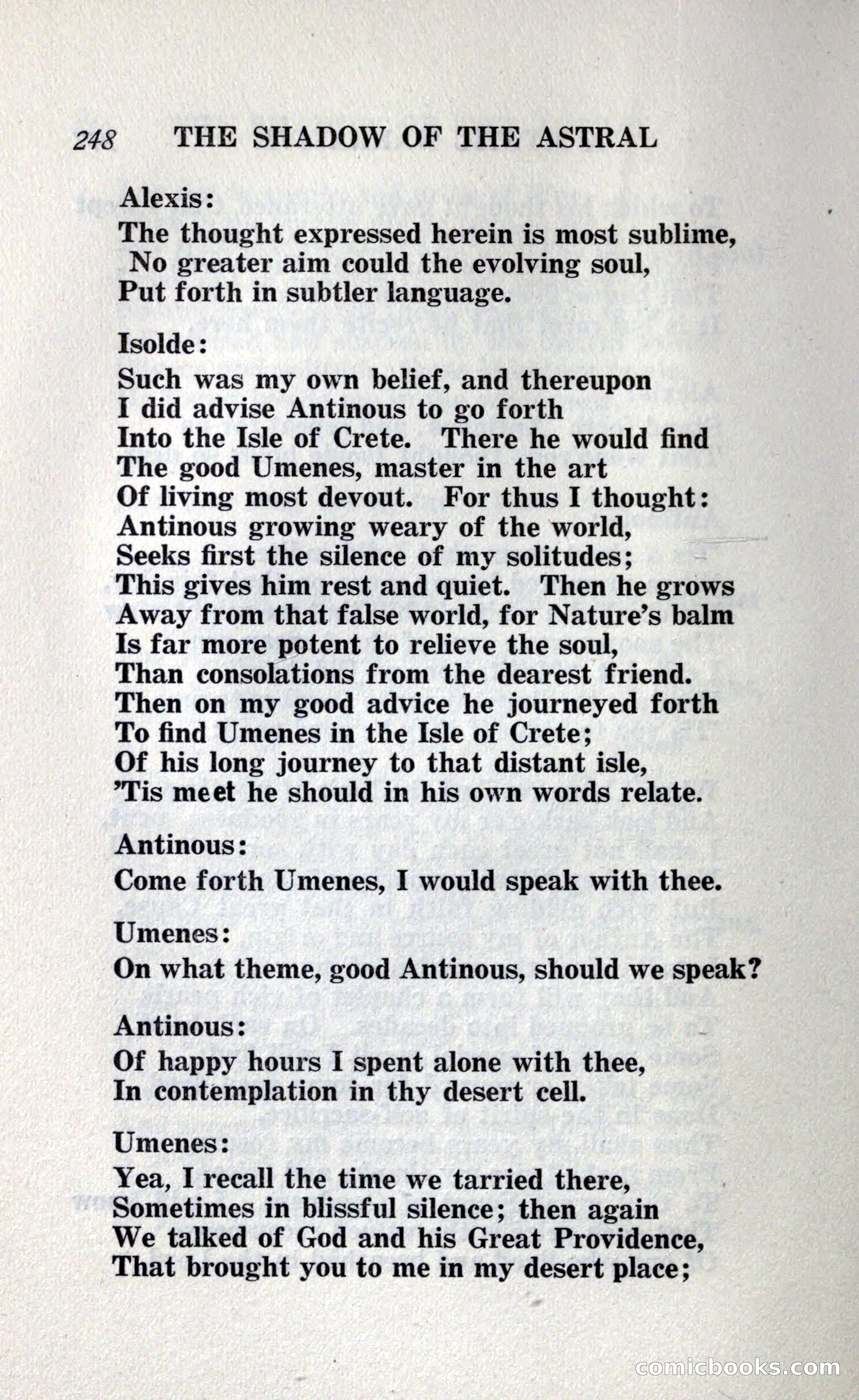 The Shadow of the Astral: A Mystic Narrative — page 254 of 348