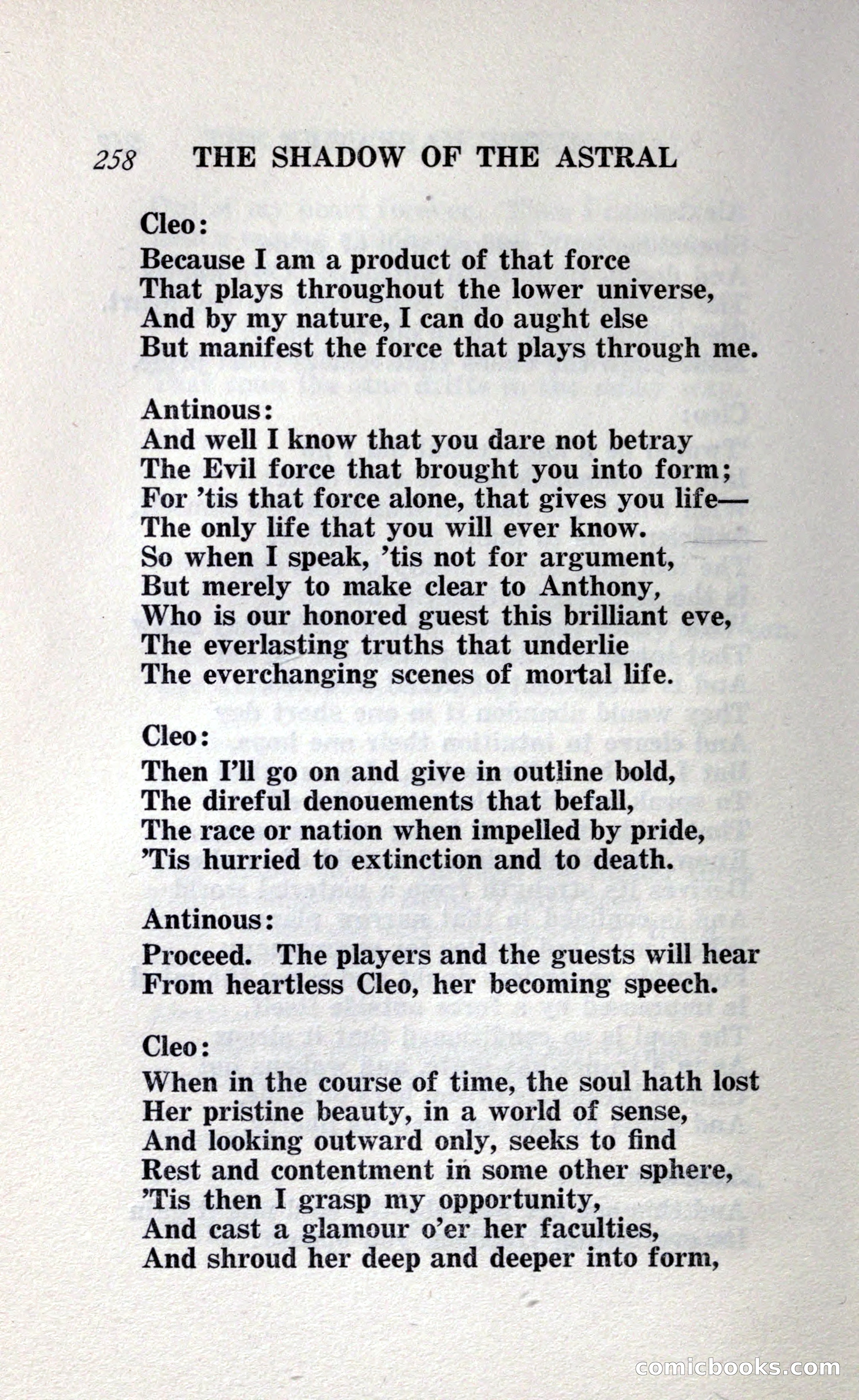 The Shadow of the Astral: A Mystic Narrative — page 264 of 348
