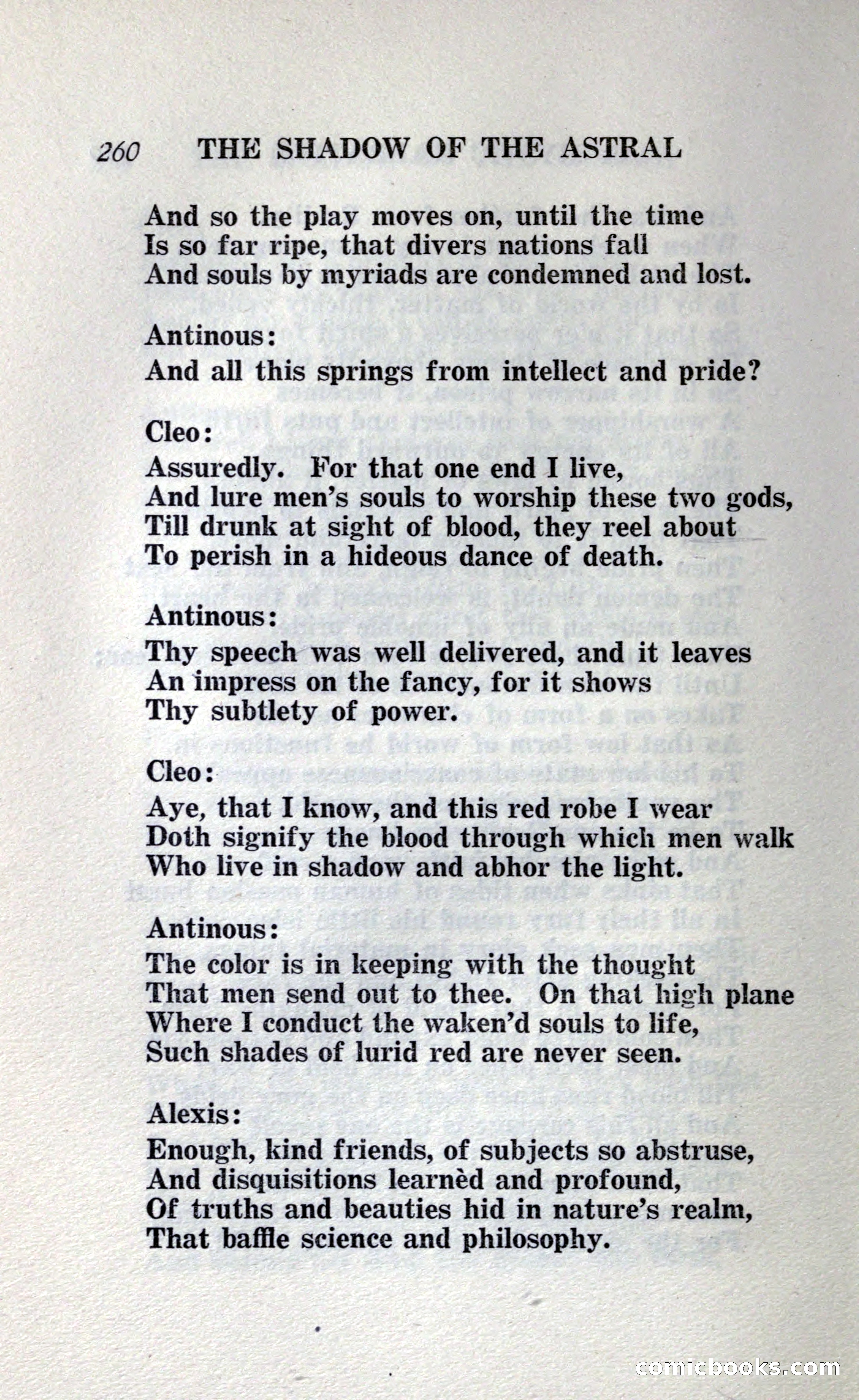 The Shadow of the Astral: A Mystic Narrative — page 266 of 348