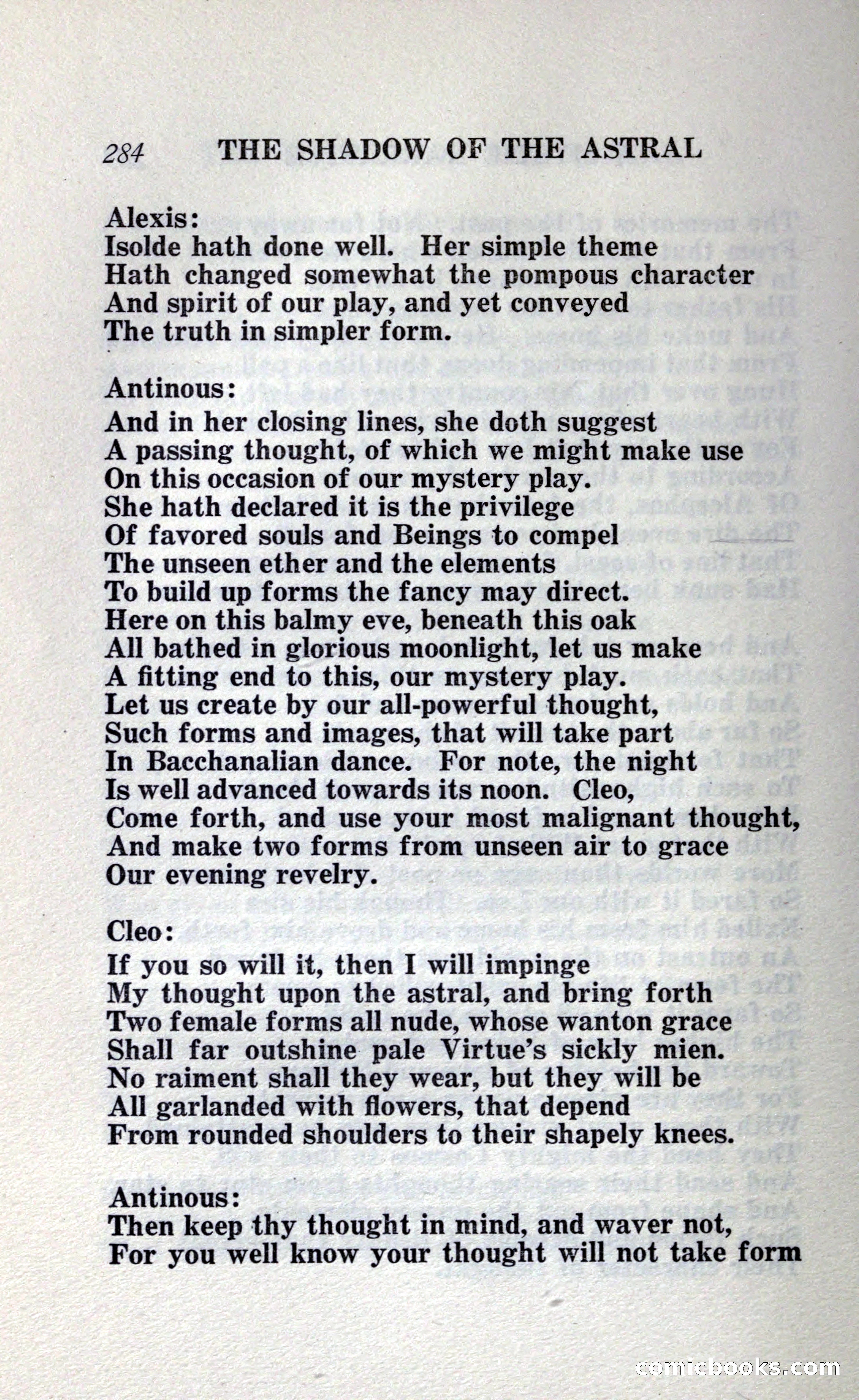 The Shadow of the Astral: A Mystic Narrative — page 290 of 348