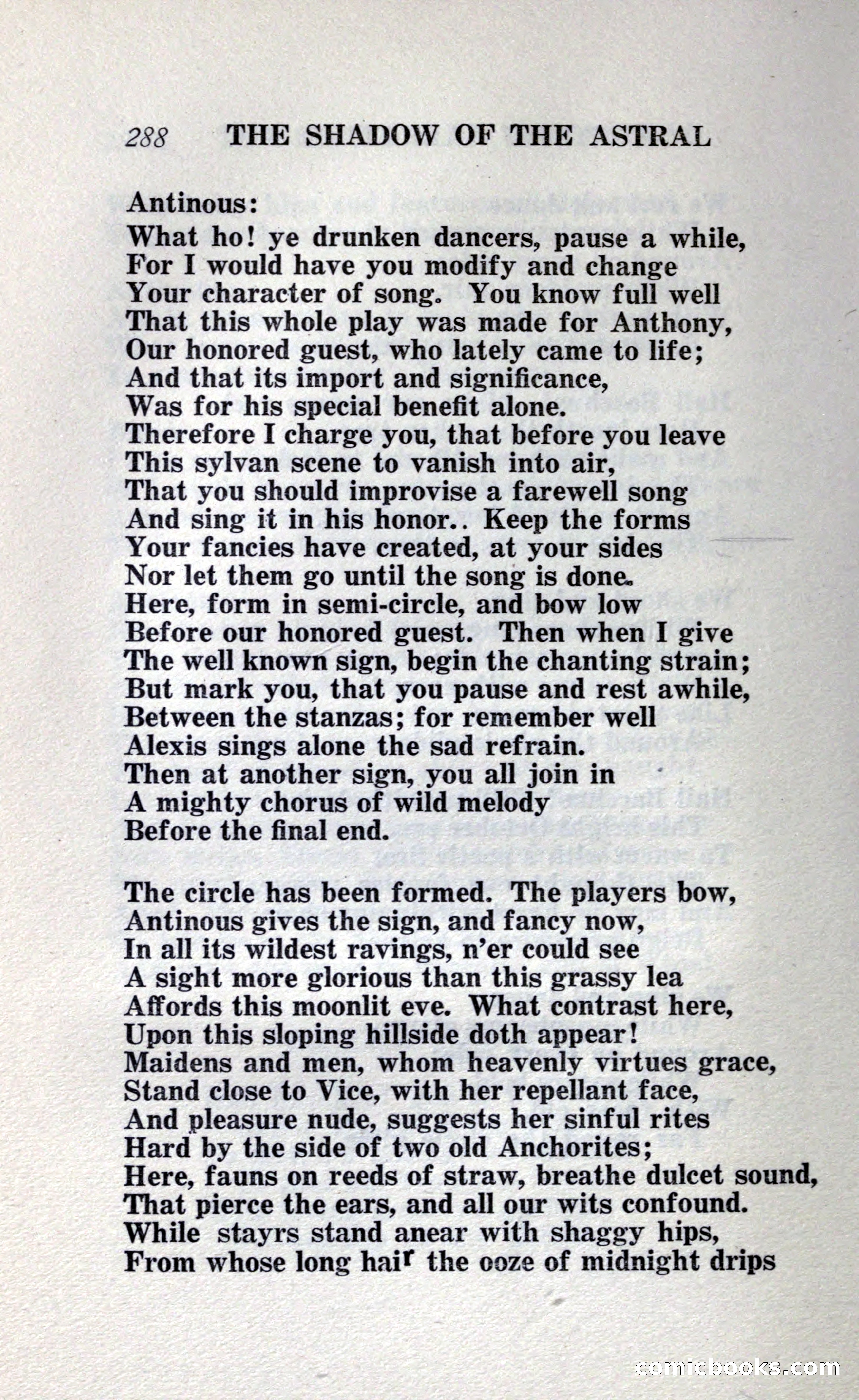 The Shadow of the Astral: A Mystic Narrative — page 294 of 348