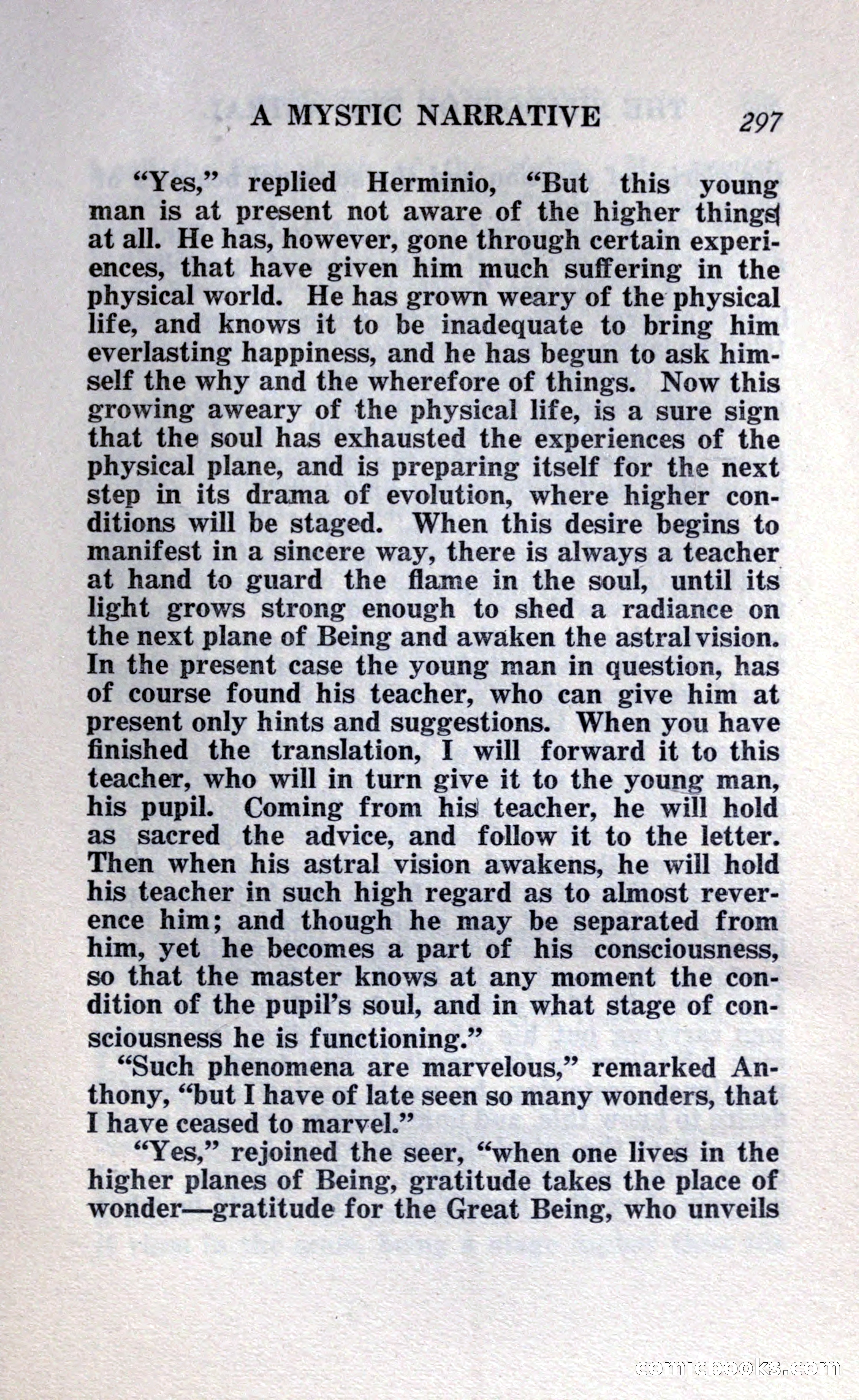 The Shadow of the Astral: A Mystic Narrative — page 303 of 348