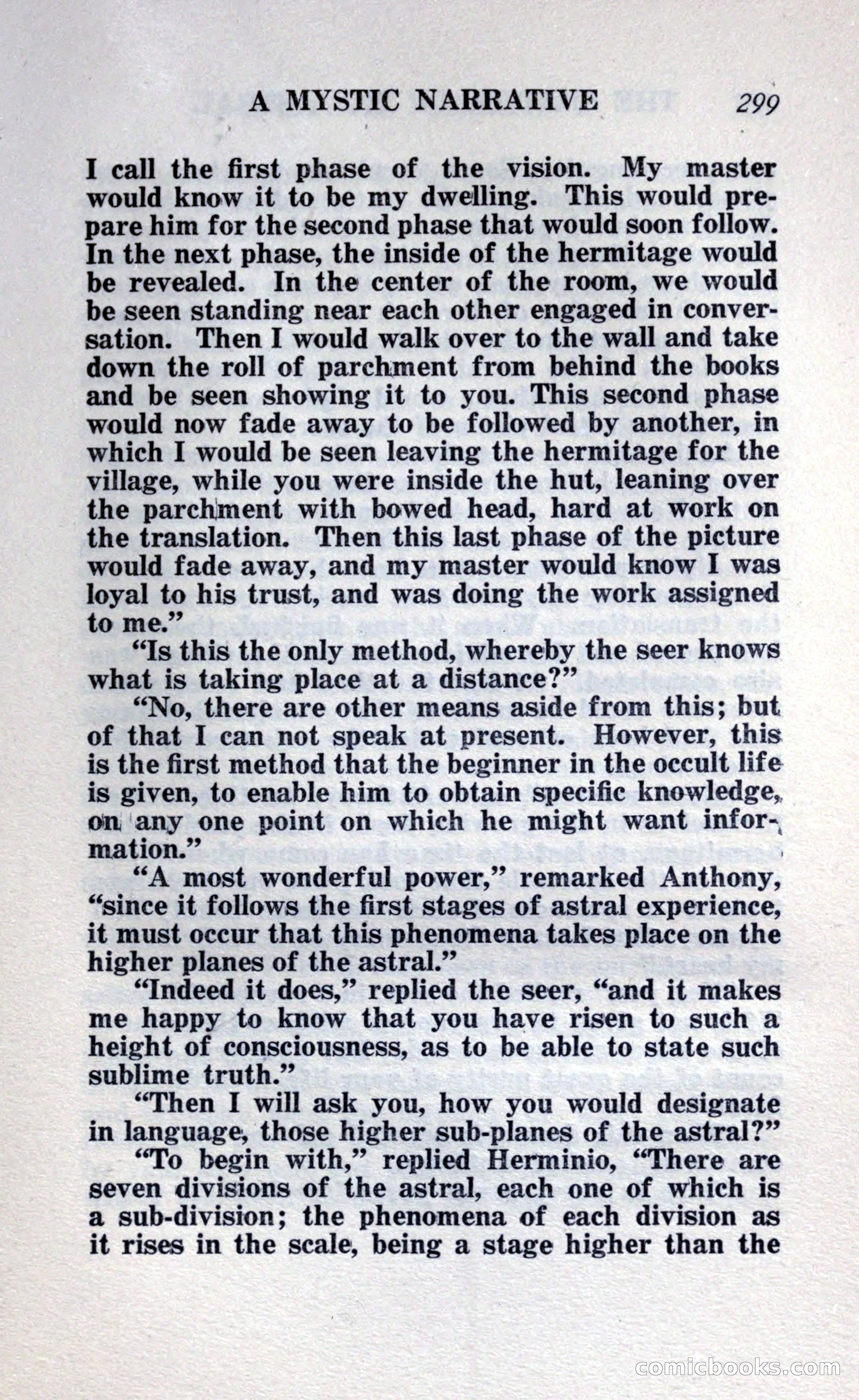 The Shadow of the Astral: A Mystic Narrative — page 305 of 348