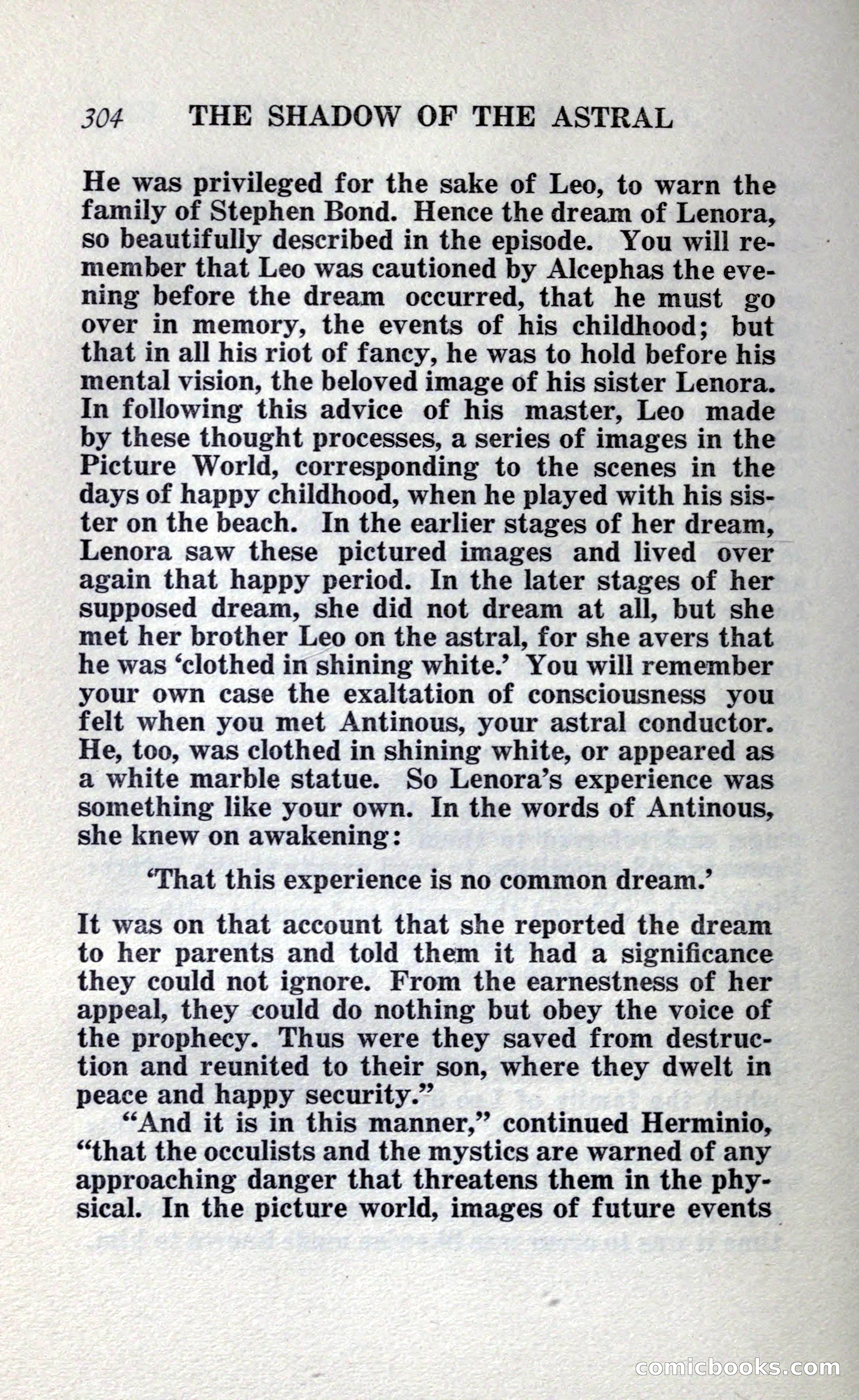 The Shadow of the Astral: A Mystic Narrative — page 310 of 348