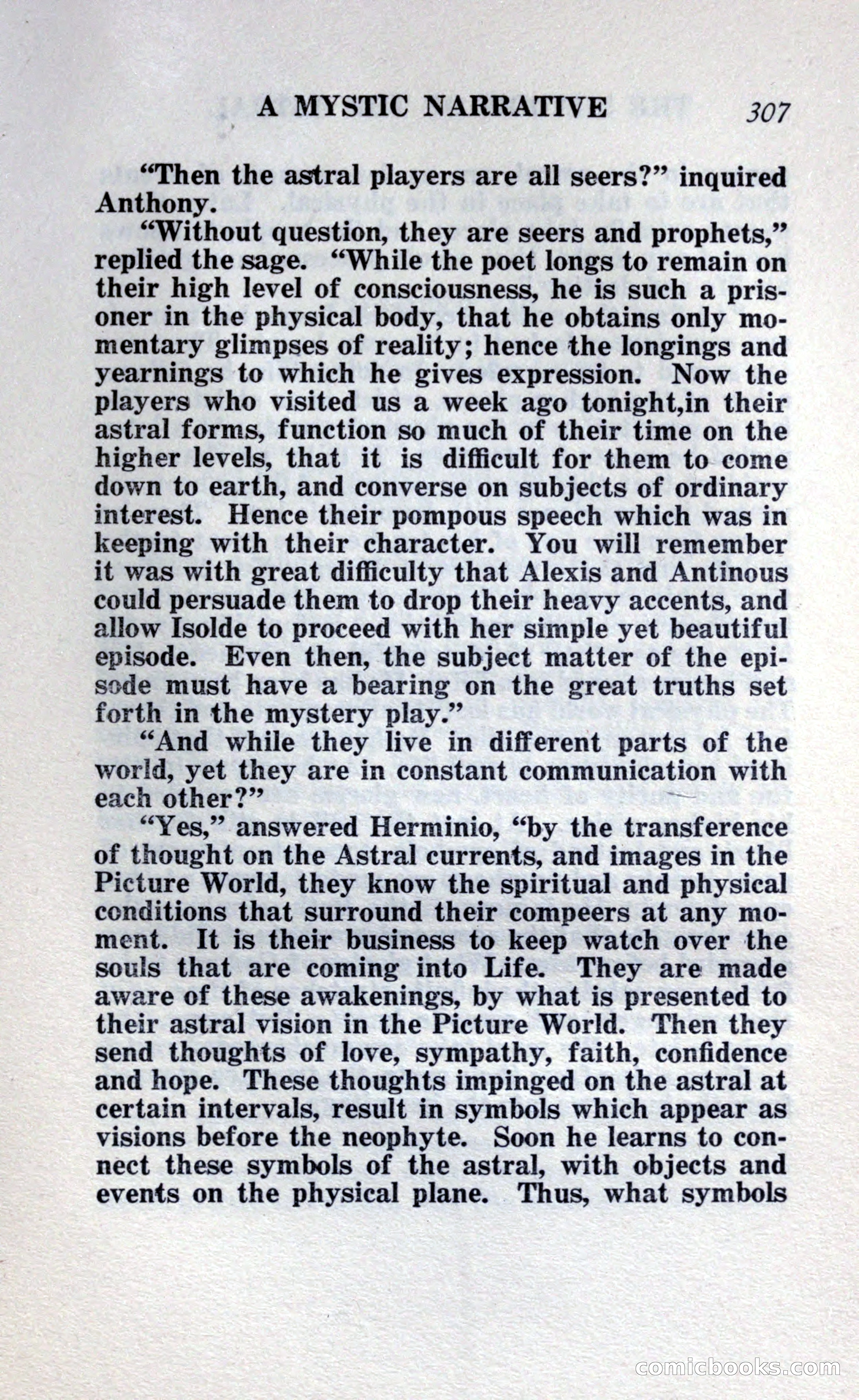 The Shadow of the Astral: A Mystic Narrative — page 313 of 348