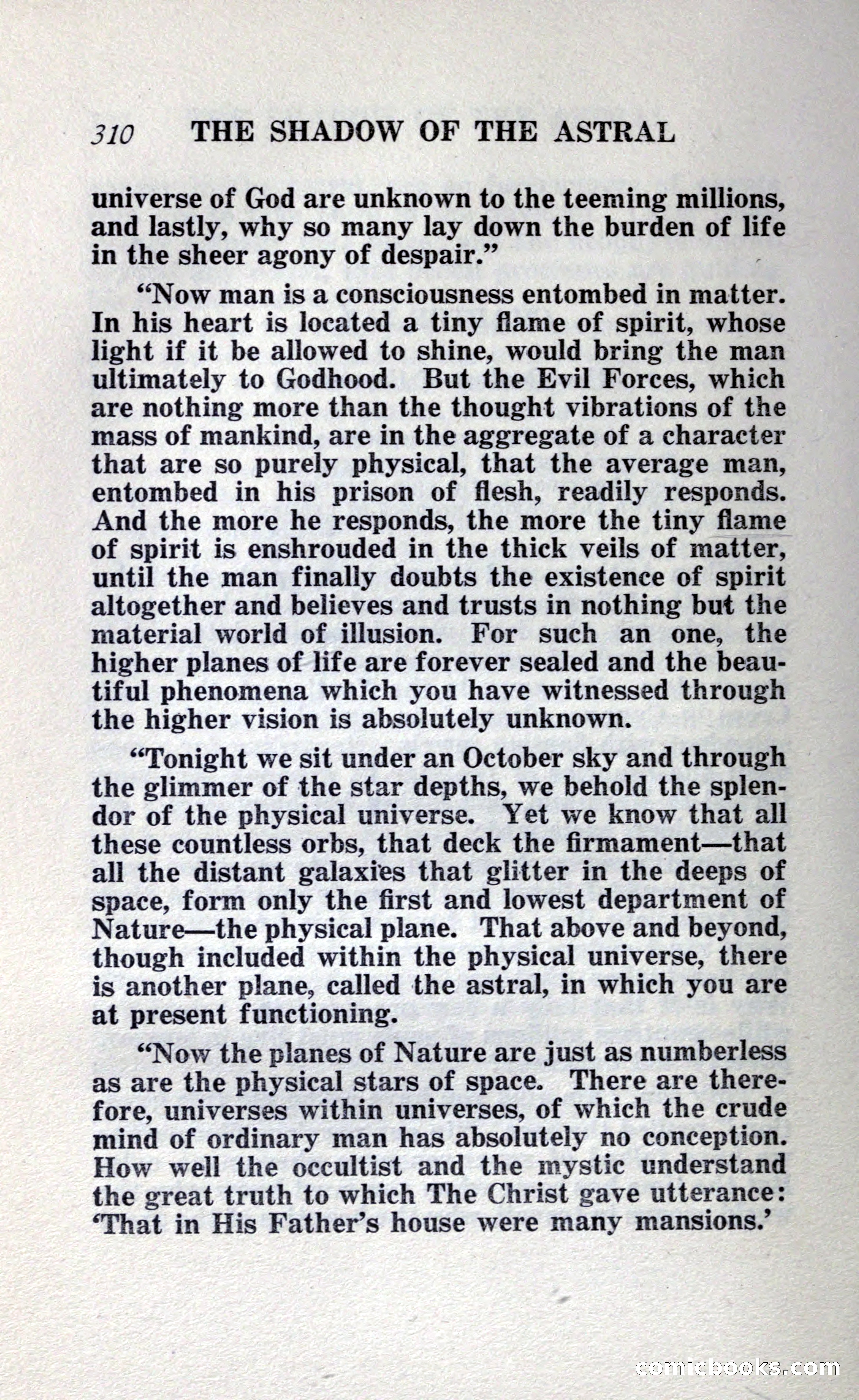 The Shadow of the Astral: A Mystic Narrative — page 316 of 348