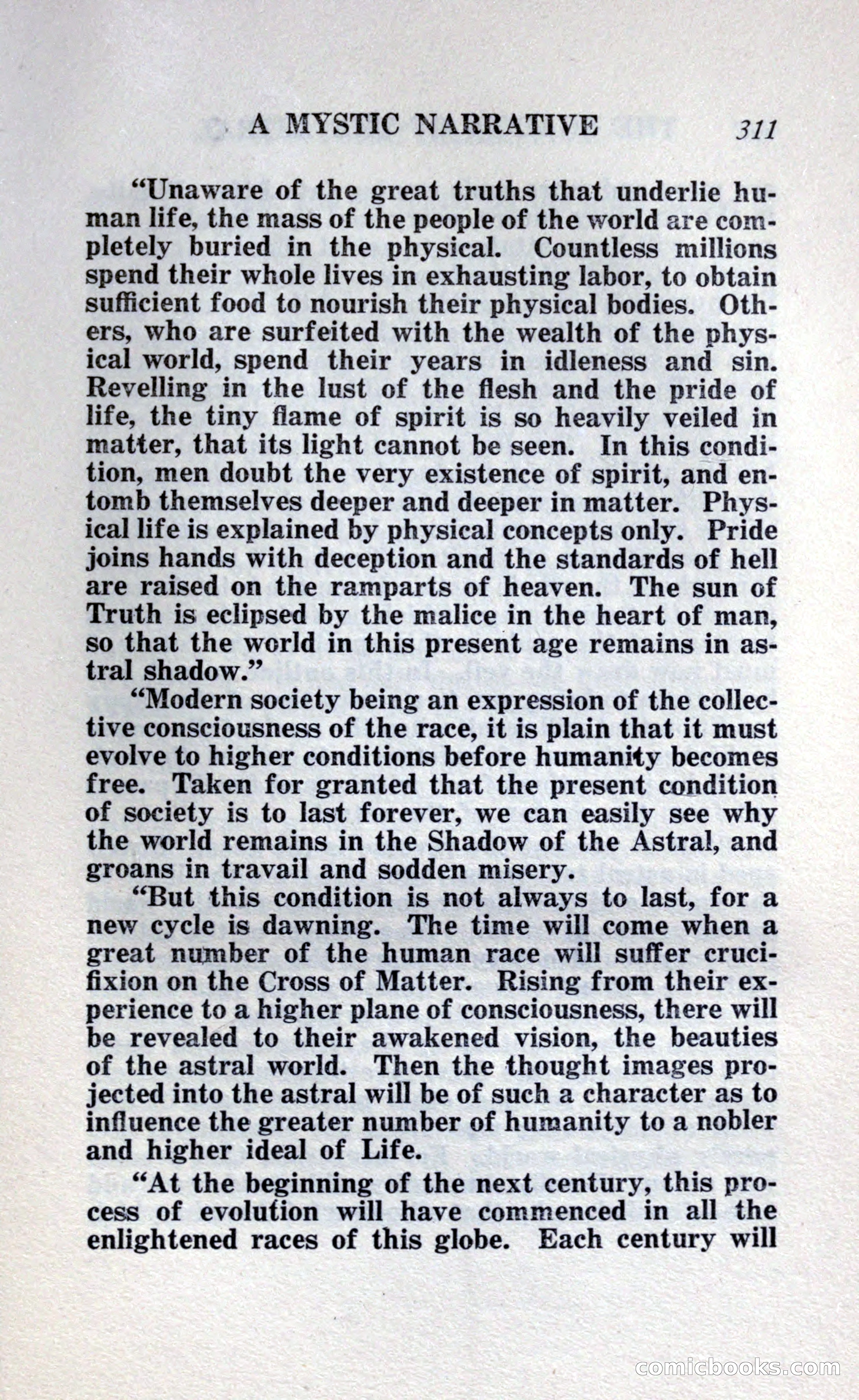 The Shadow of the Astral: A Mystic Narrative — page 317 of 348