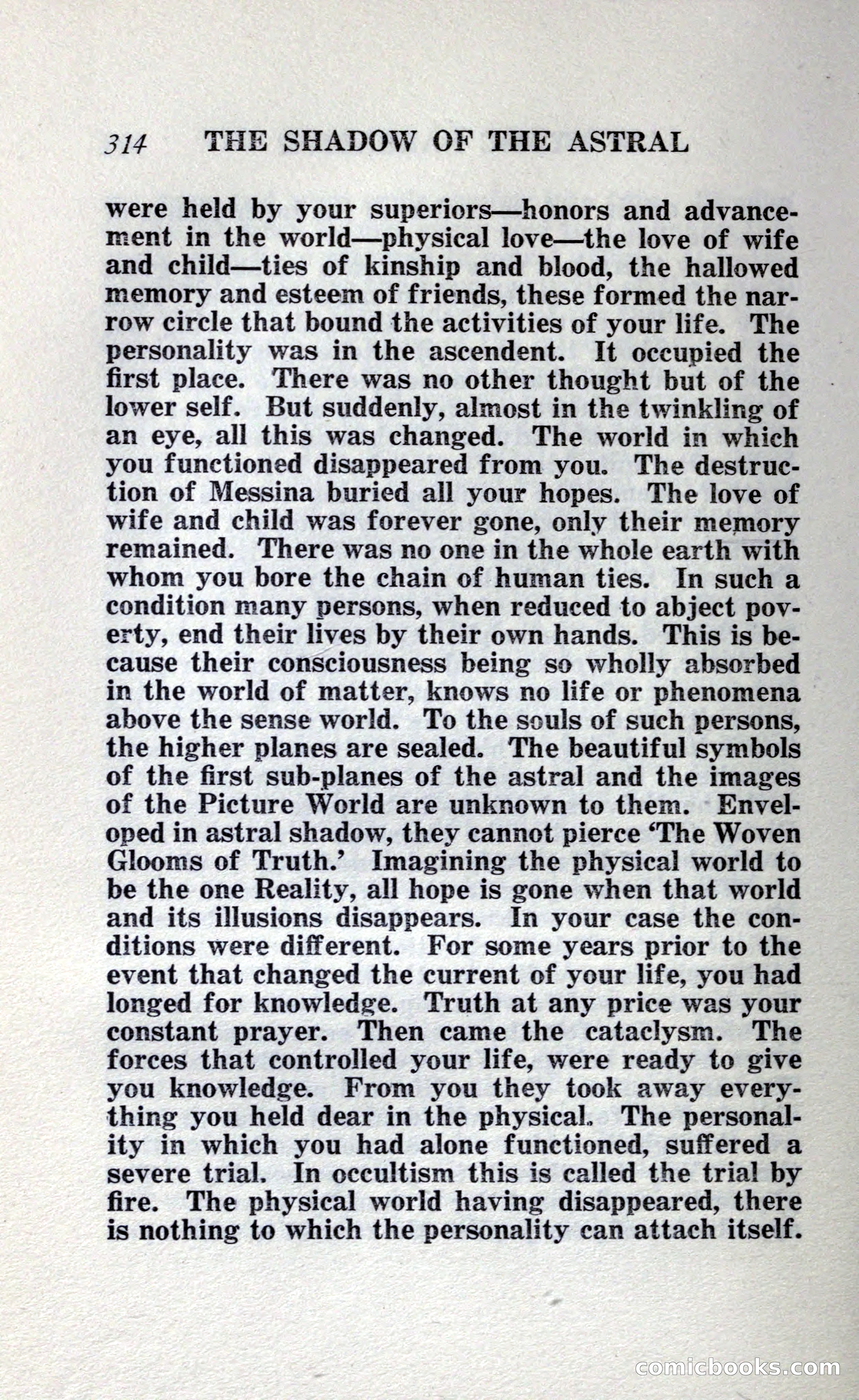 The Shadow of the Astral: A Mystic Narrative — page 320 of 348