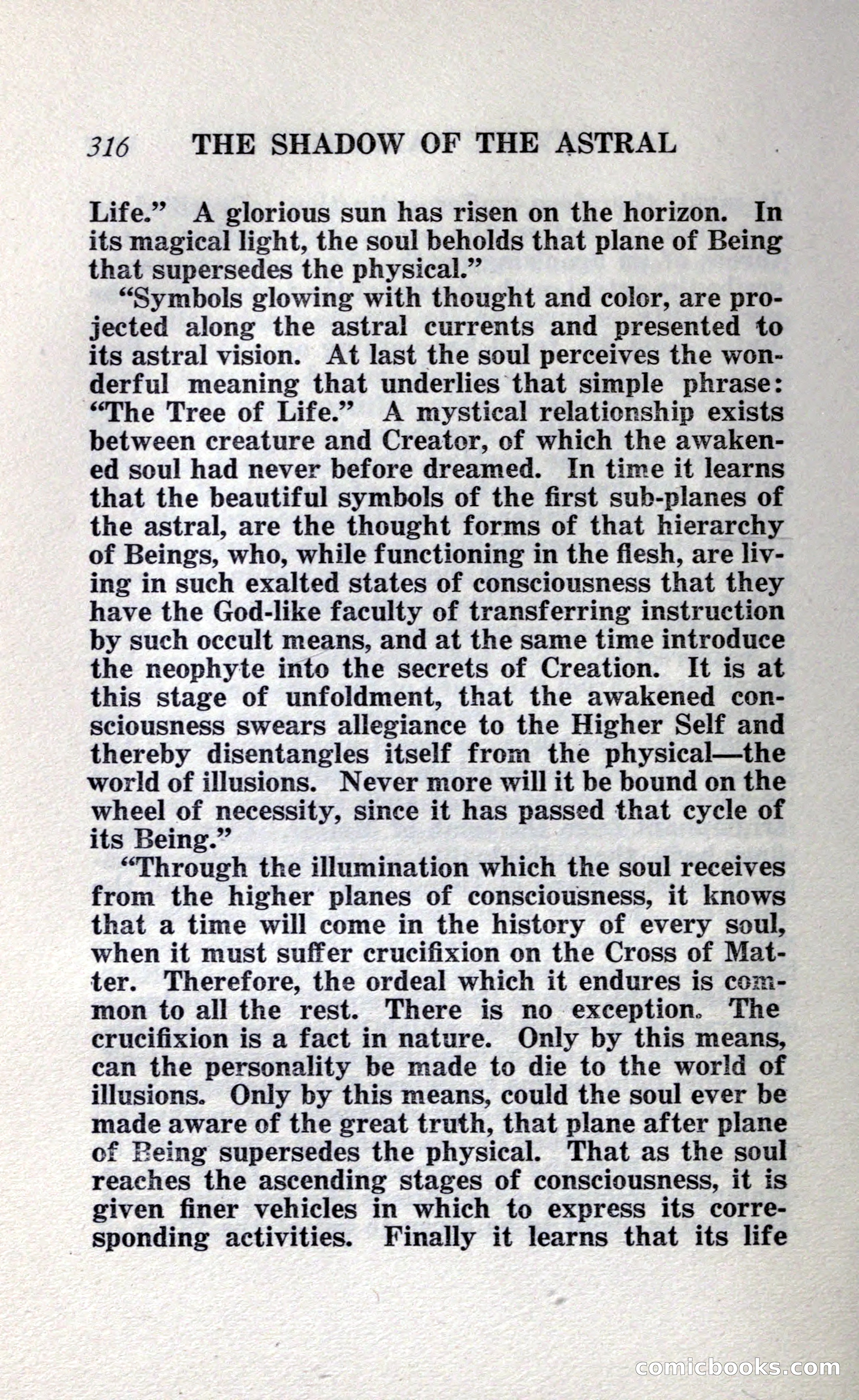 The Shadow of the Astral: A Mystic Narrative — page 322 of 348