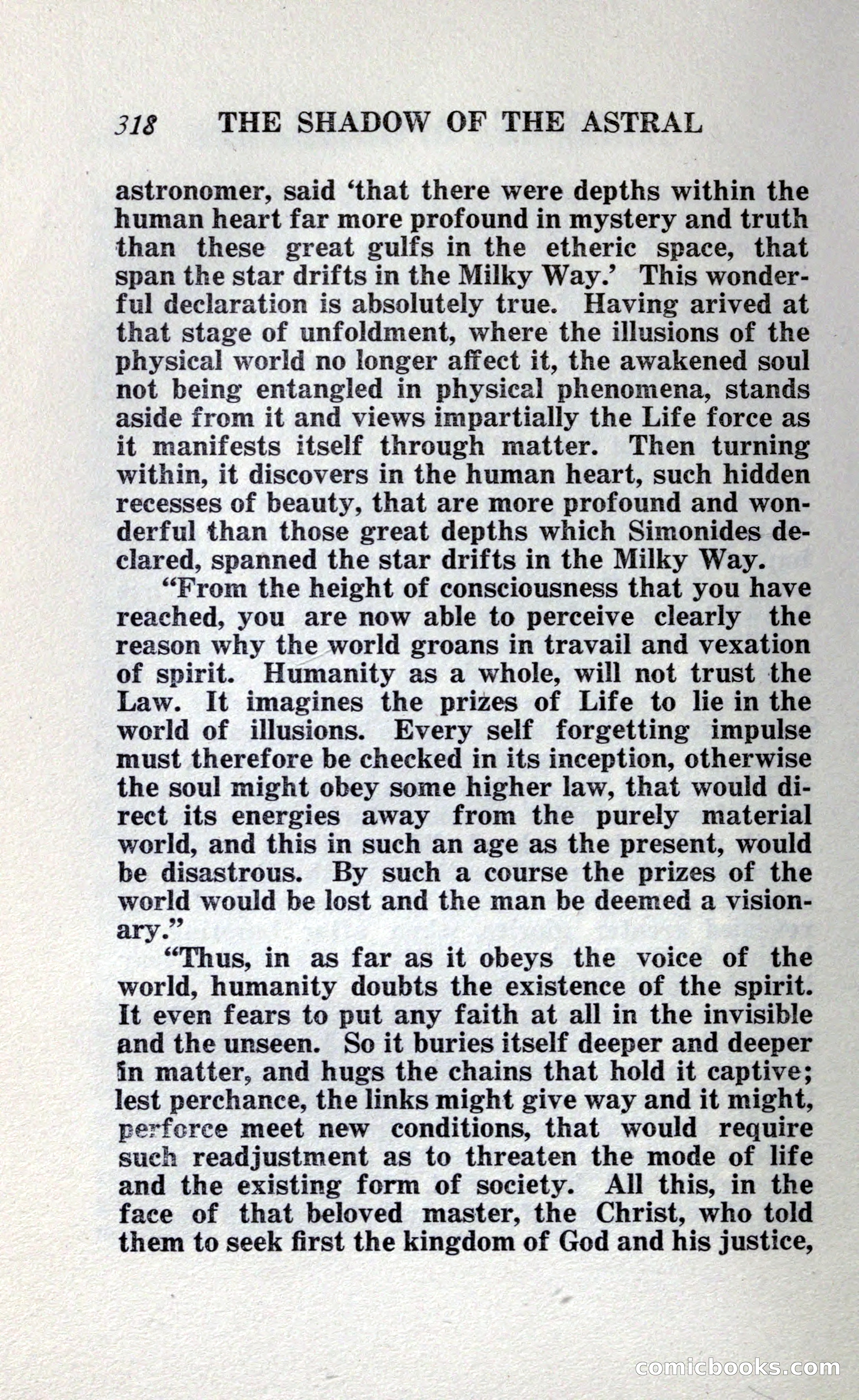 The Shadow of the Astral: A Mystic Narrative — page 324 of 348