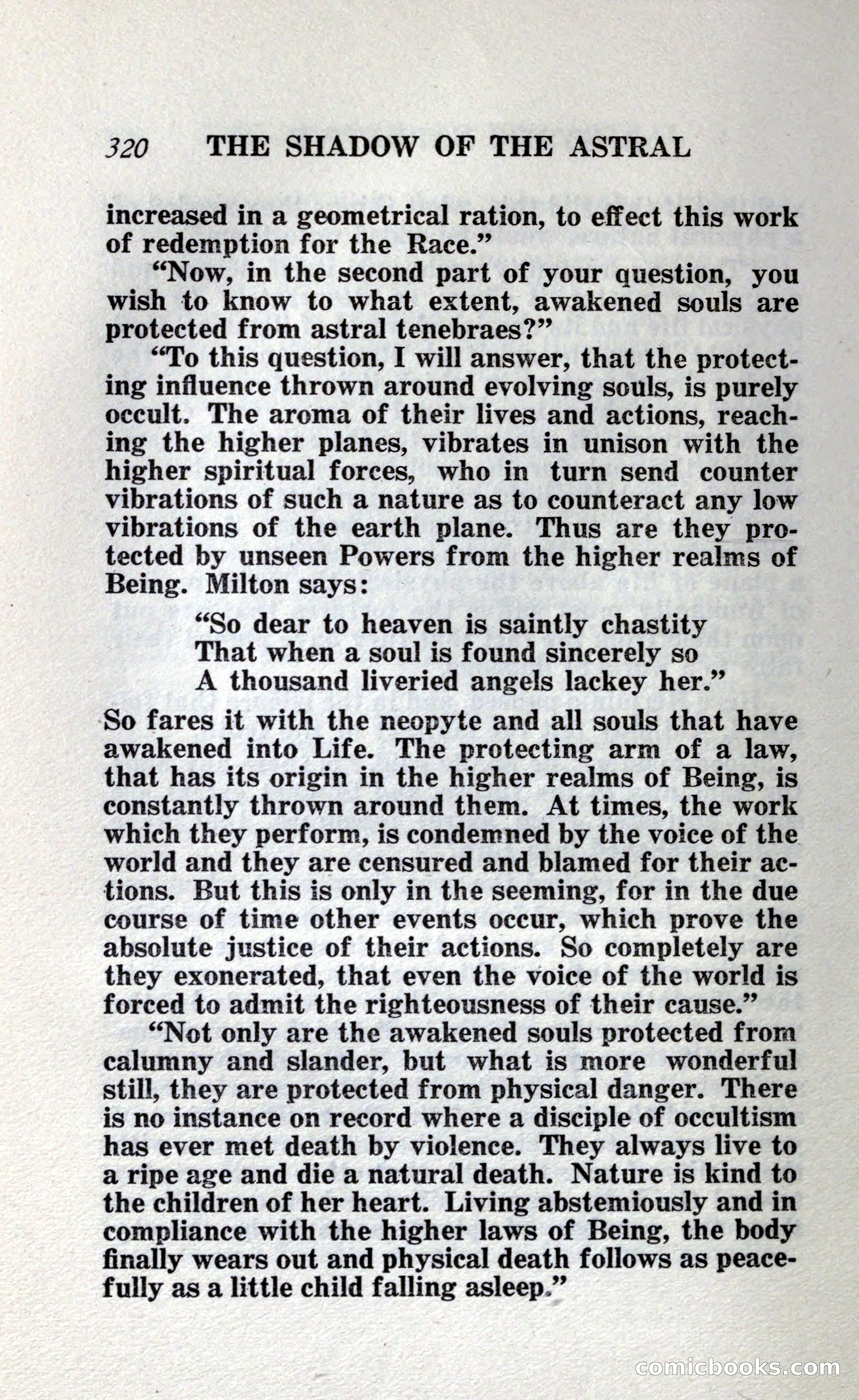 The Shadow of the Astral: A Mystic Narrative — page 326 of 348