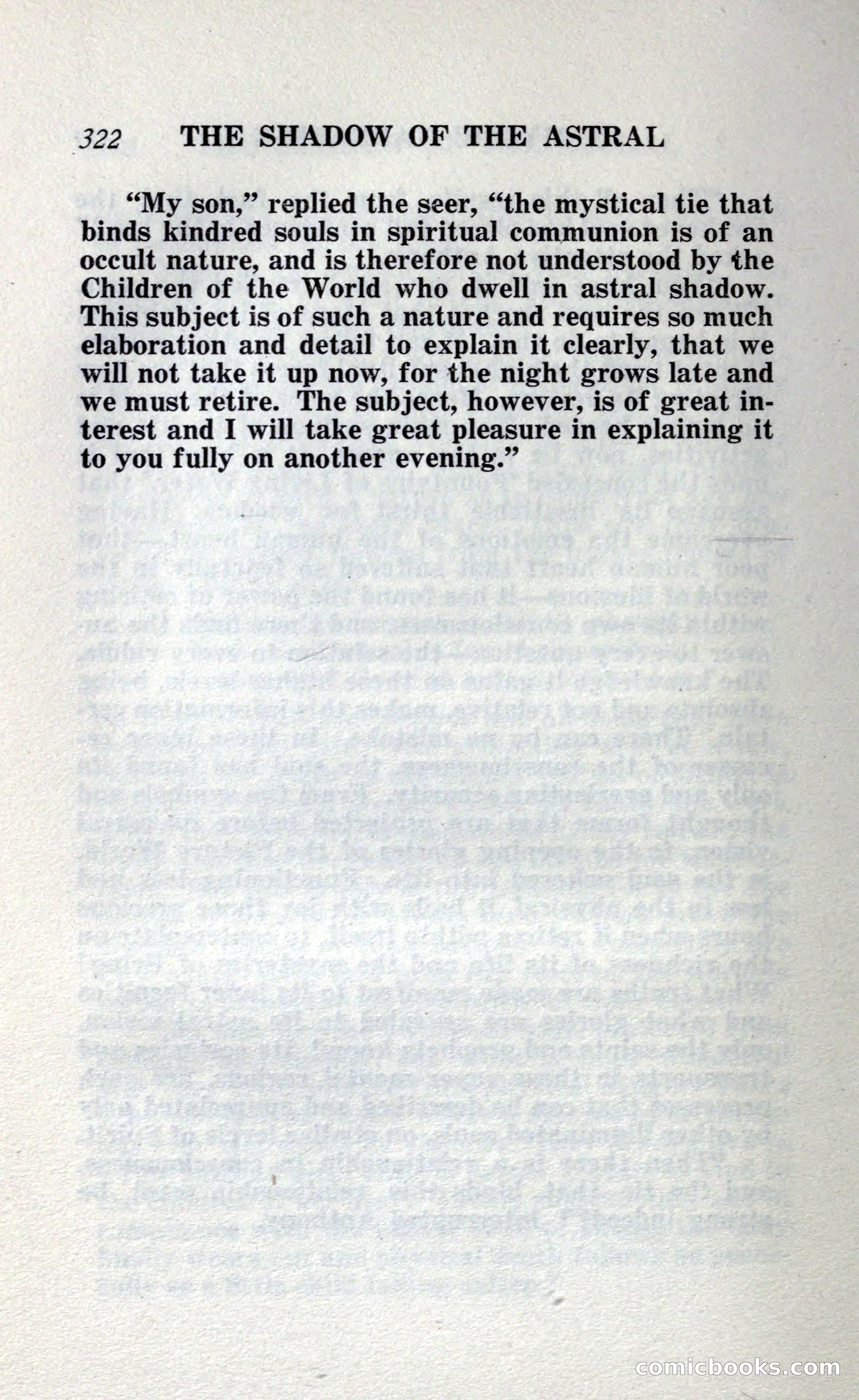 The Shadow of the Astral: A Mystic Narrative — page 328 of 348
