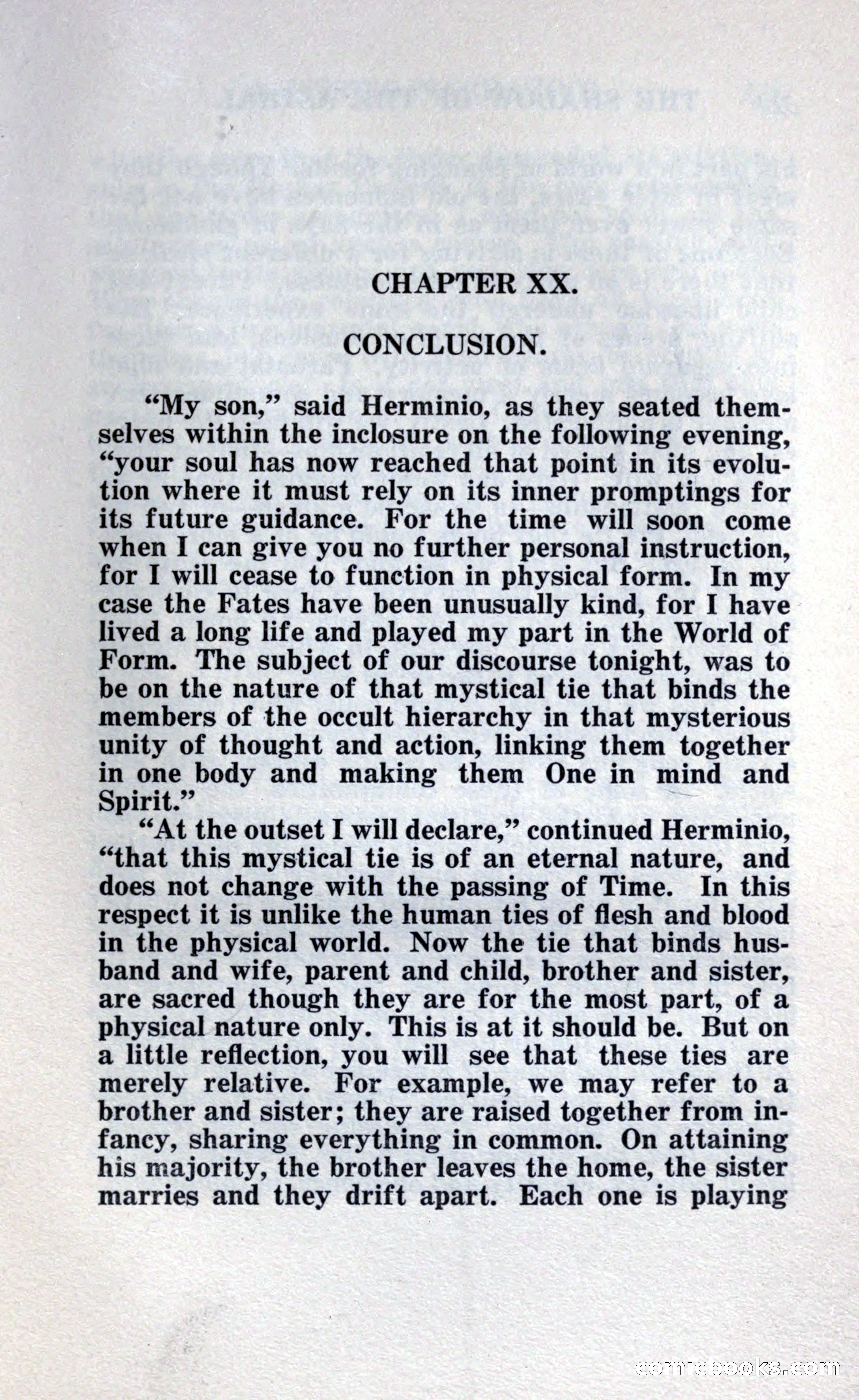 The Shadow of the Astral: A Mystic Narrative — page 329 of 348