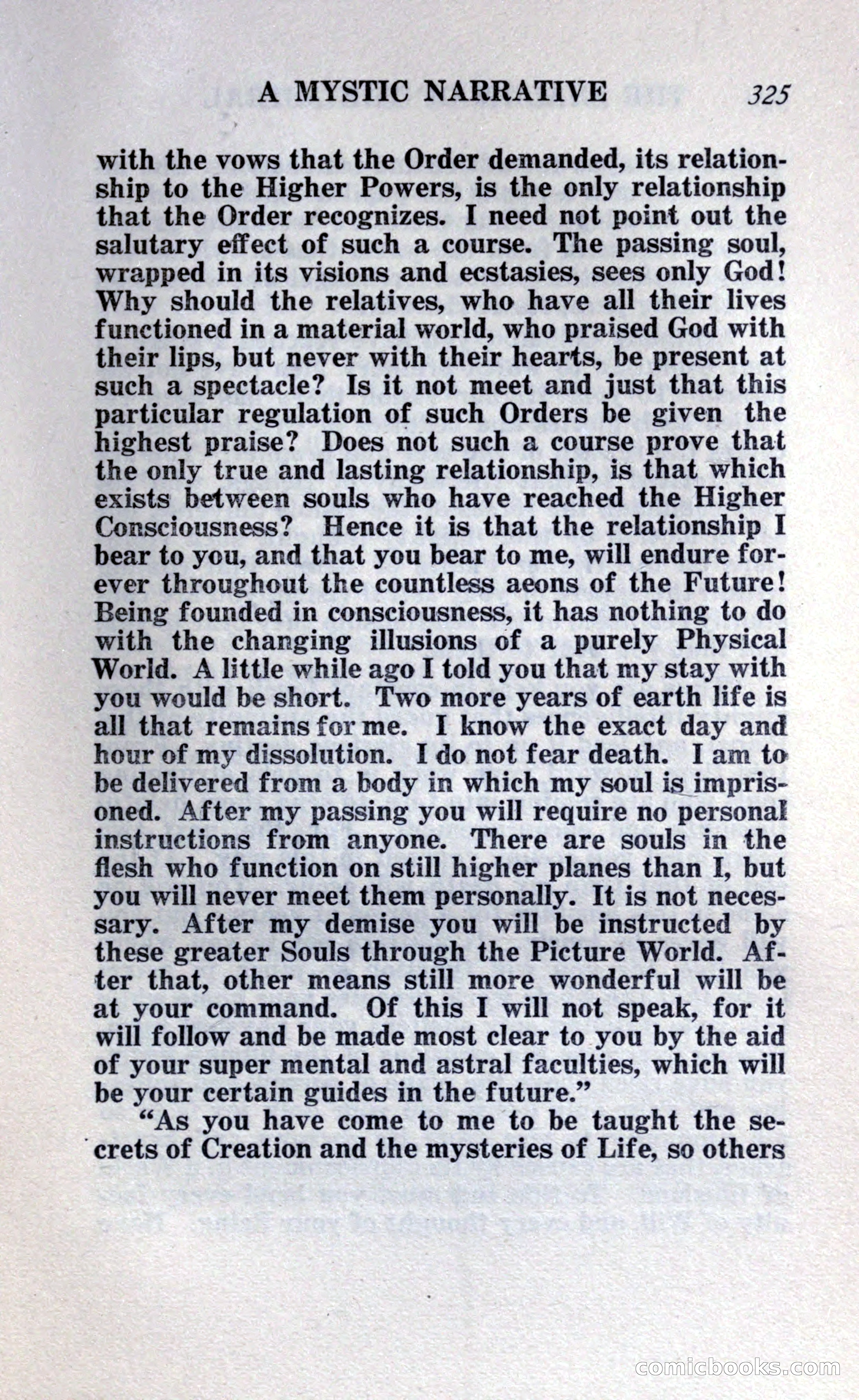 The Shadow of the Astral: A Mystic Narrative — page 331 of 348