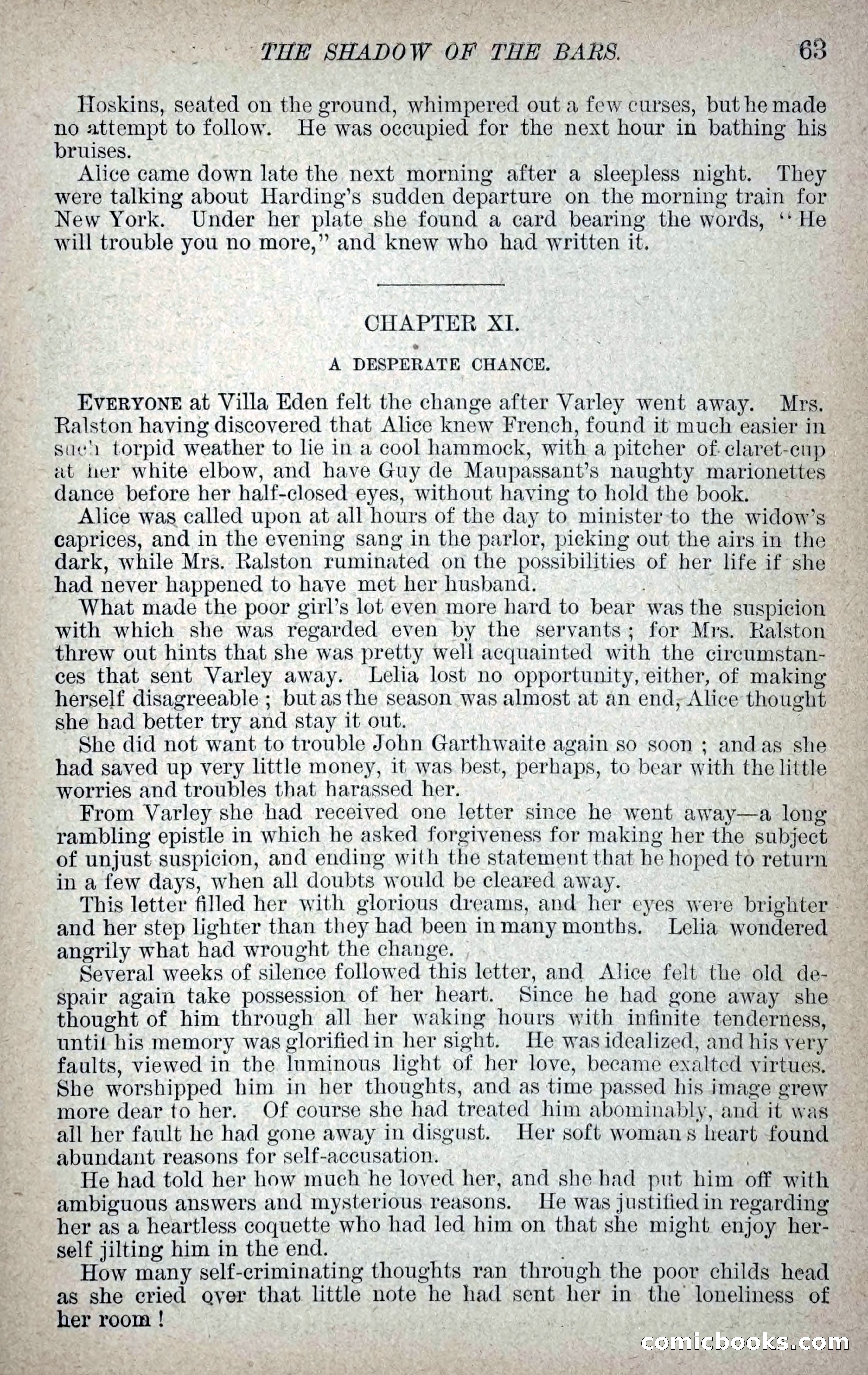 The Shadow of the Bars — page 72 of 97