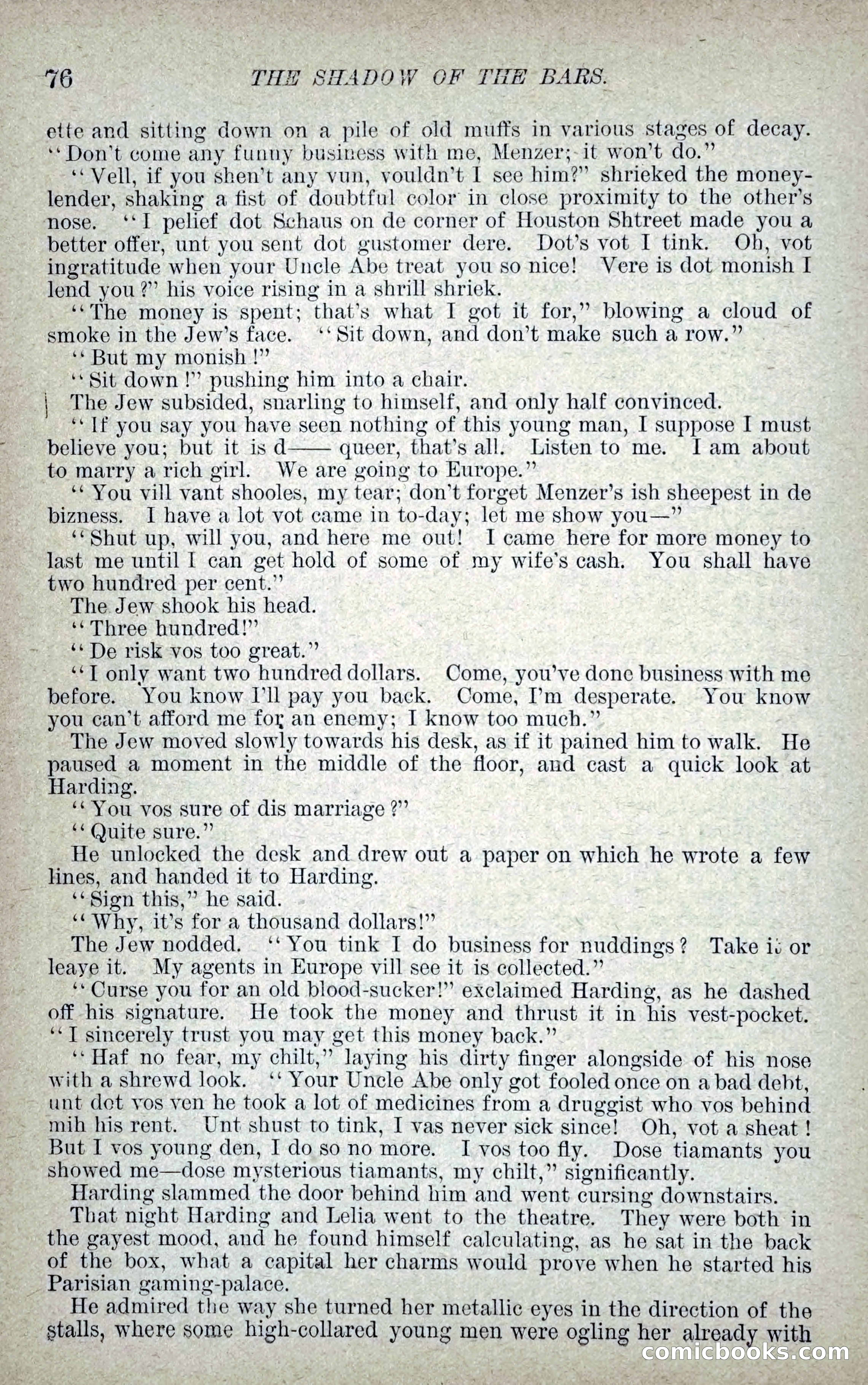The Shadow of the Bars — page 85 of 97