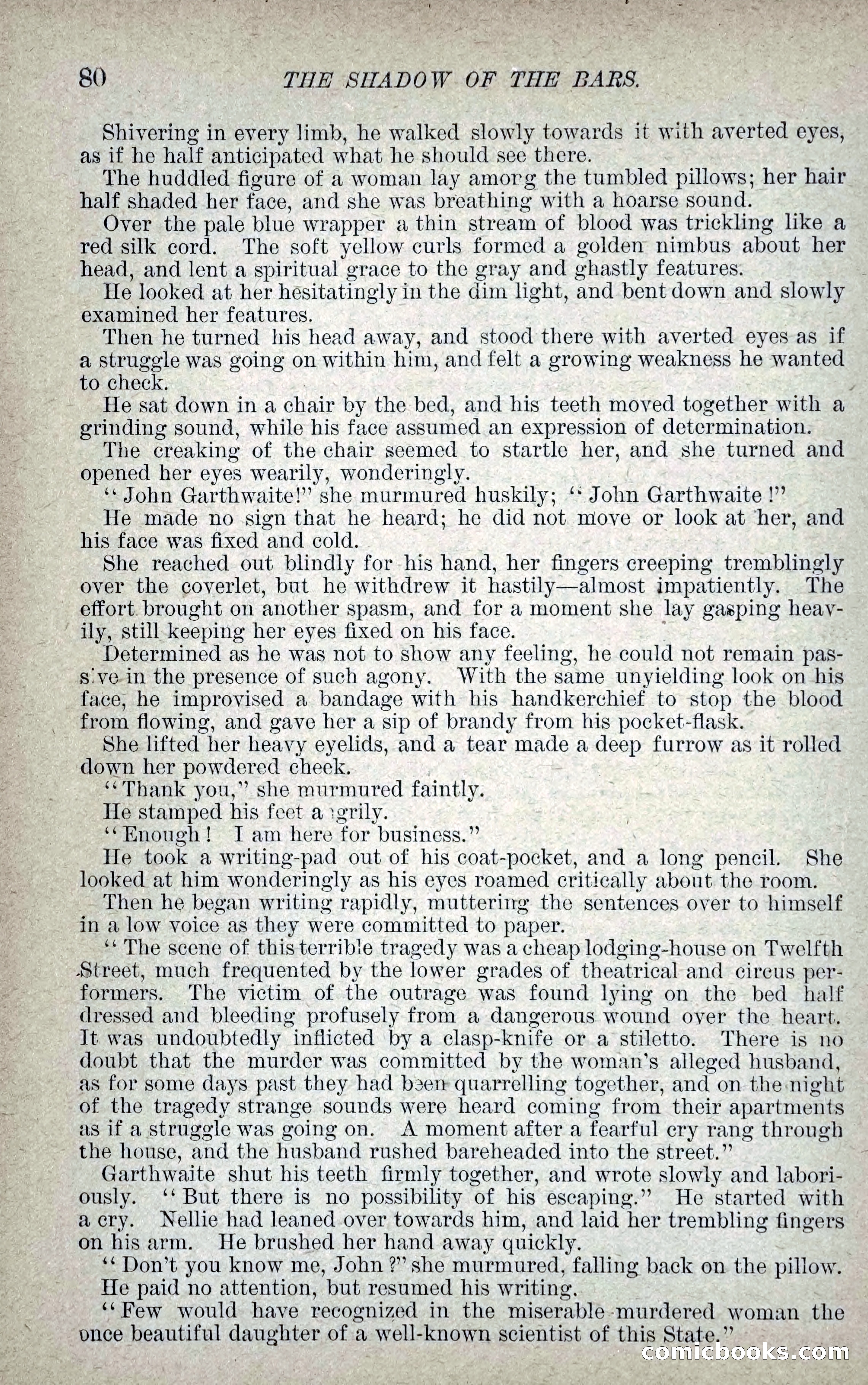 The Shadow of the Bars — page 89 of 97