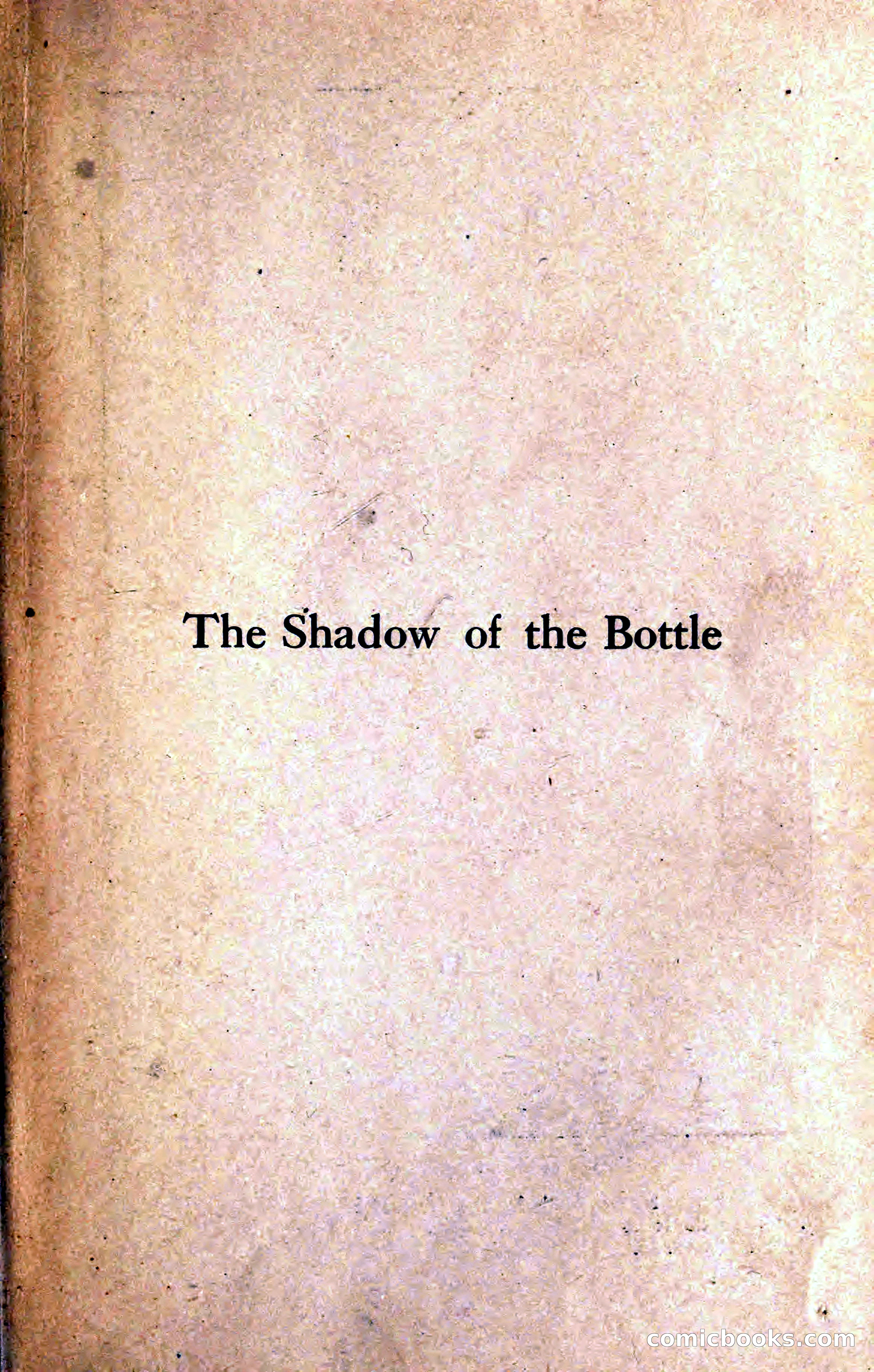 The Shadow of the Bottle — page 5 of 140