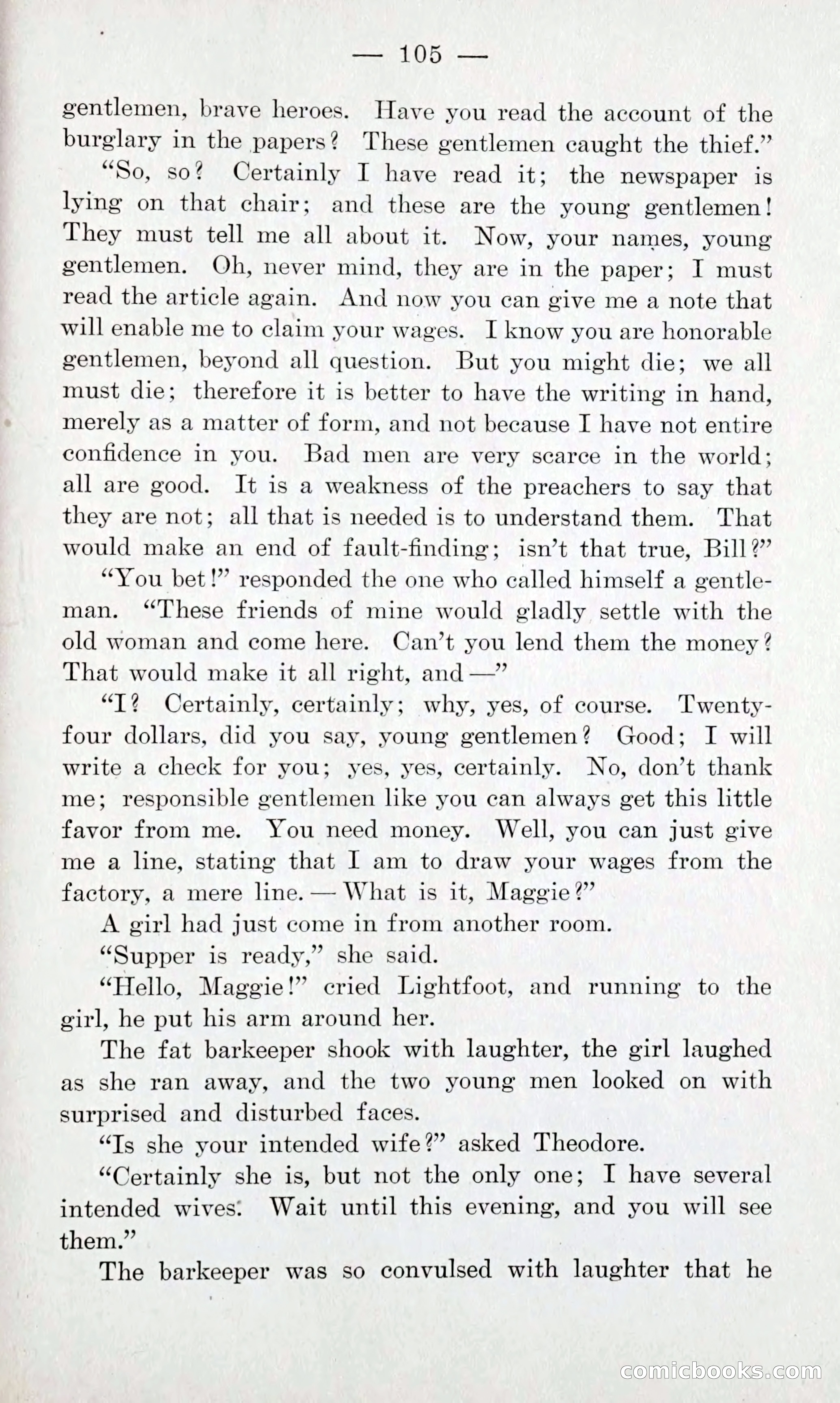 The Shadow of a Crime — page 110 of 137