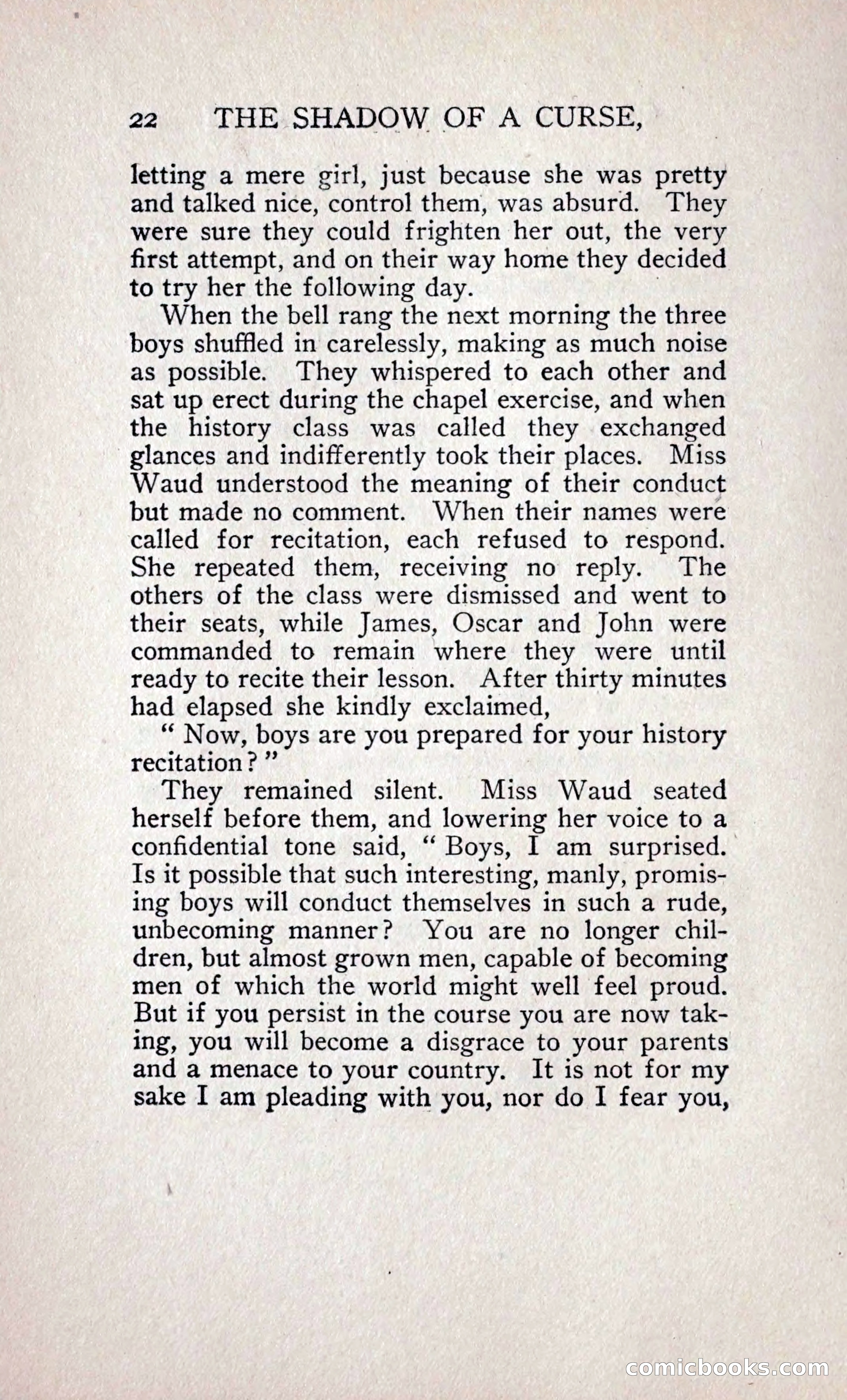 The Shadow of a Curse — page 23 of 399