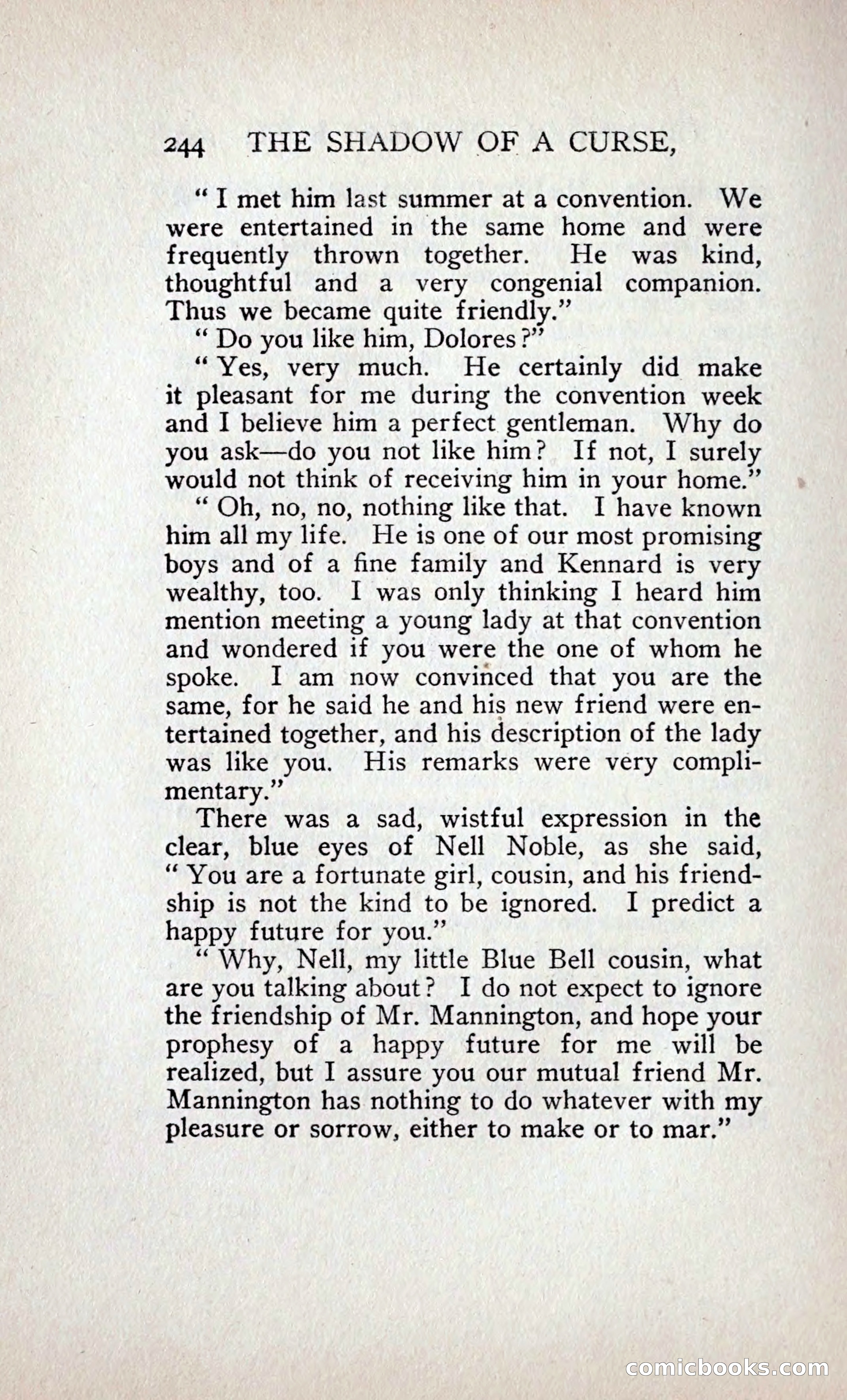 The Shadow of a Curse — page 265 of 399
